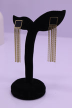 Bold Glow Series 0143 - AZ Golden Ear ring