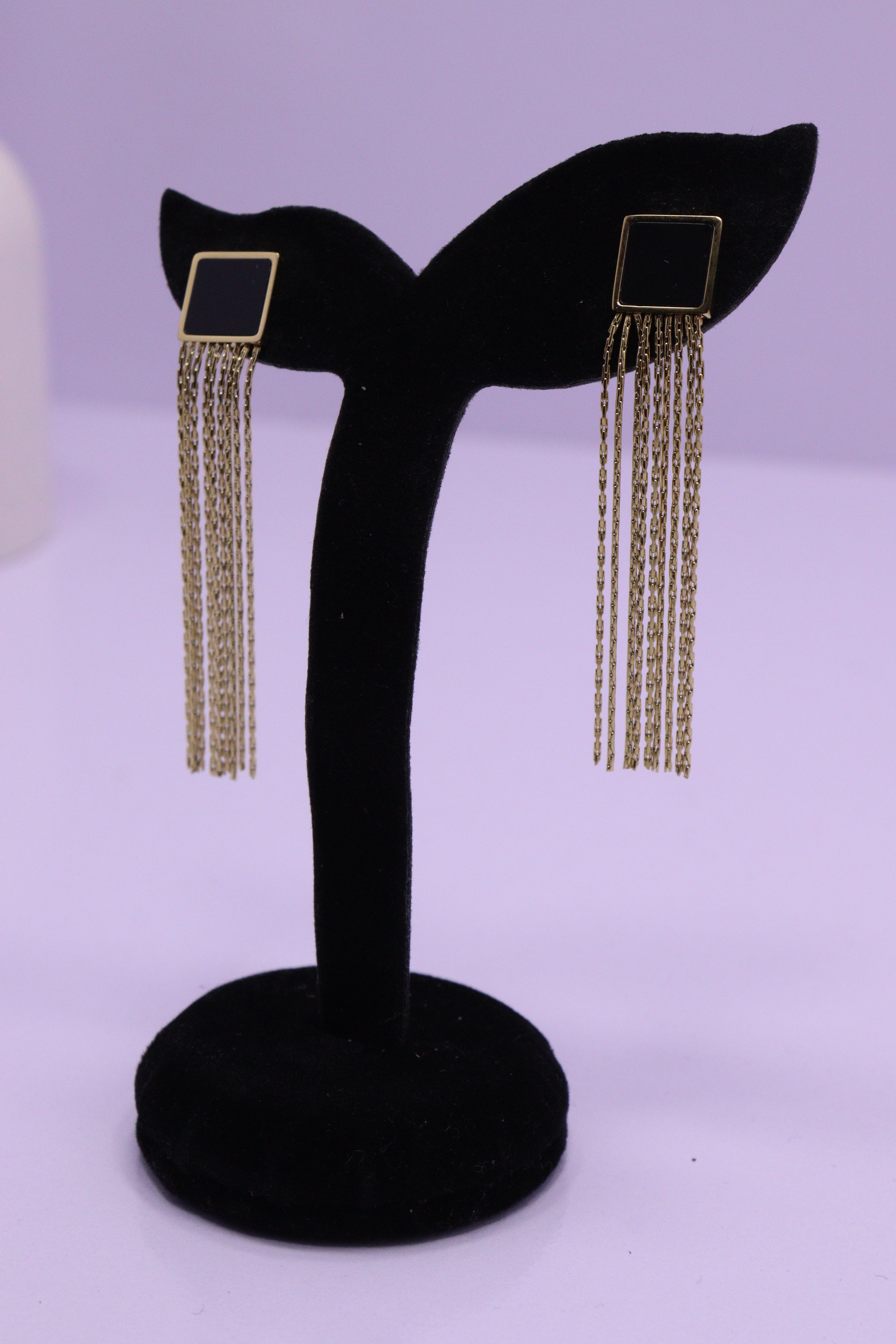 Bold Glow Series 0143 - AZ Golden Ear ring