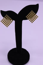 Bold Glow Series 0144 - AZ Golden Ear ring