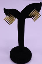 Bold Glow Series 0144 - AZ Golden Ear ring