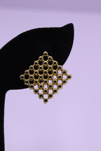 Bold Glow Series 0144 - AZ Golden Ear ring