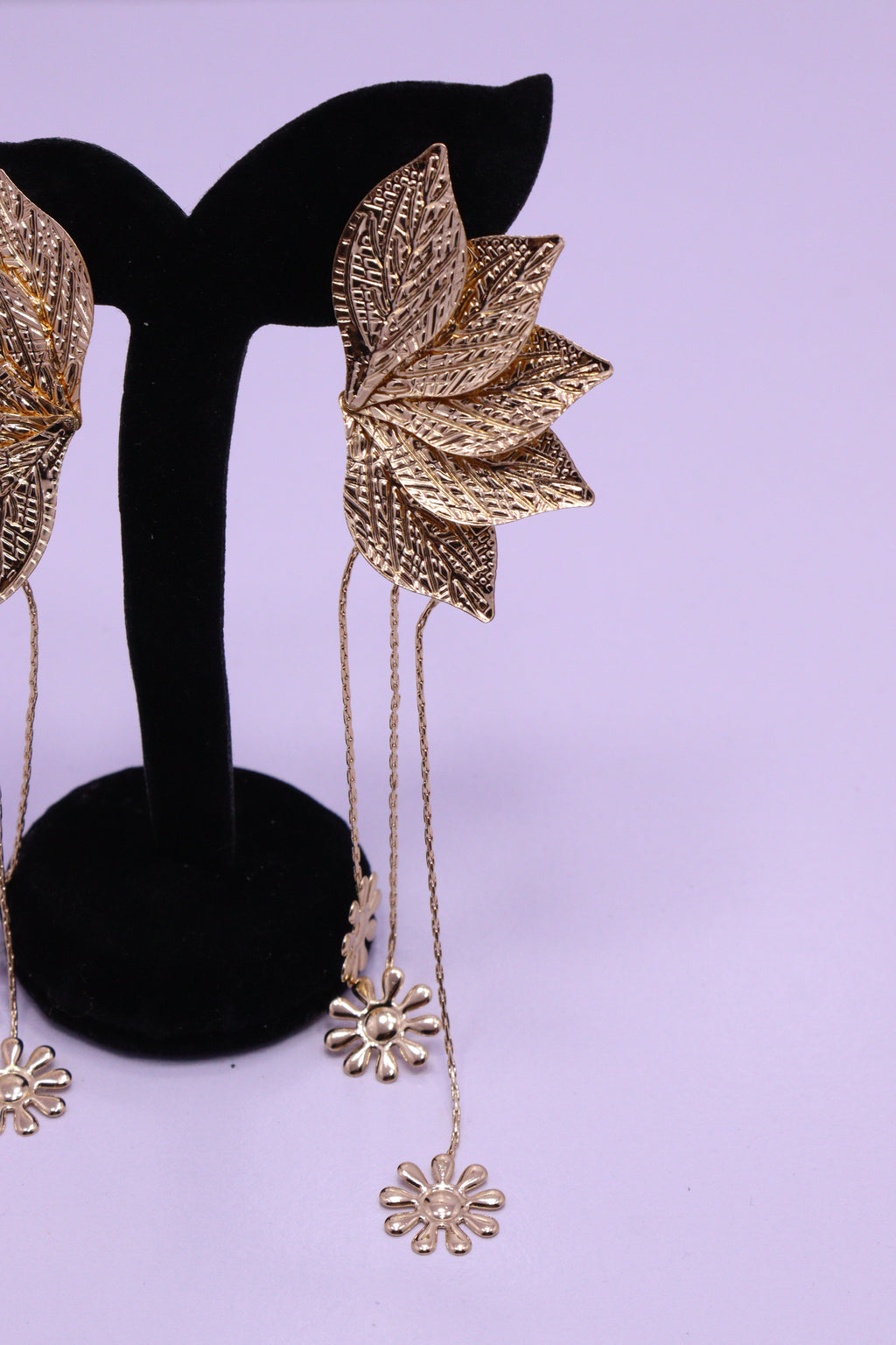 Bold Glow Series 0145 - AZ Golden Ear ring