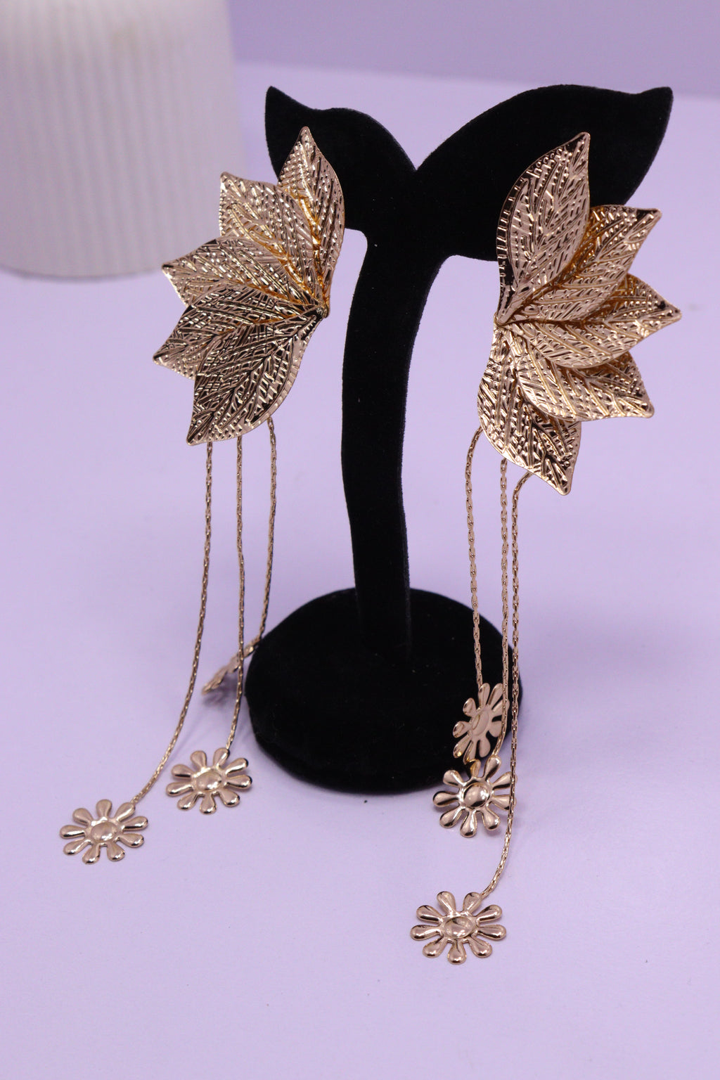 Bold Glow Series 0145 - AZ Golden Ear ring