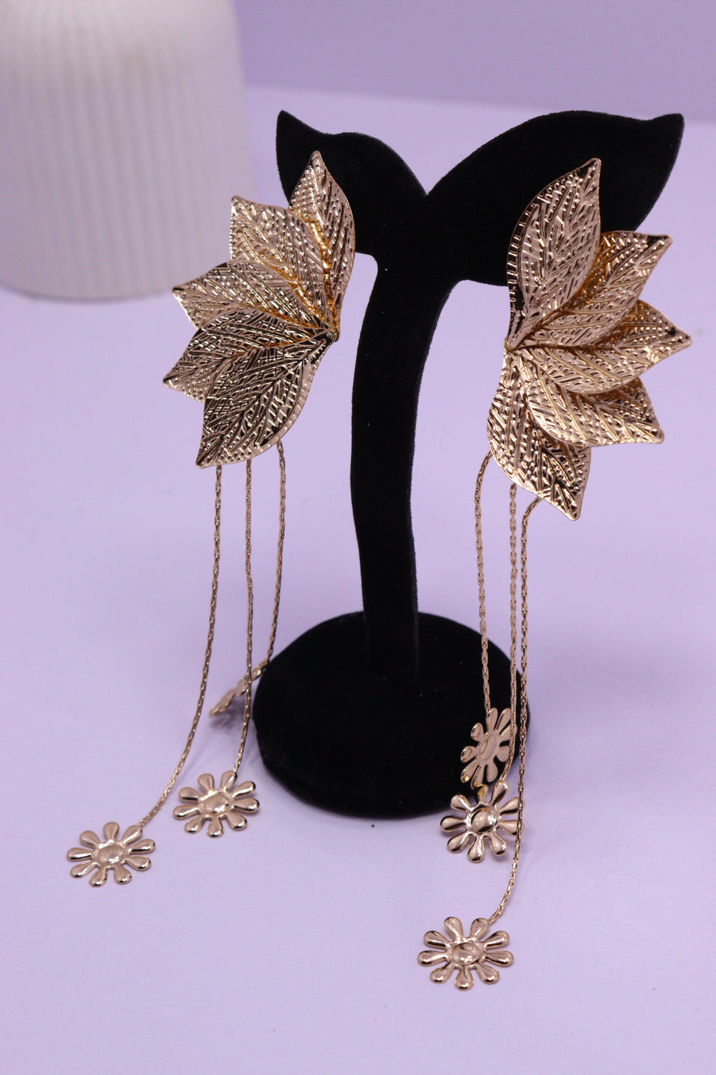 Bold Glow Series 0145 - AZ Golden Ear ring