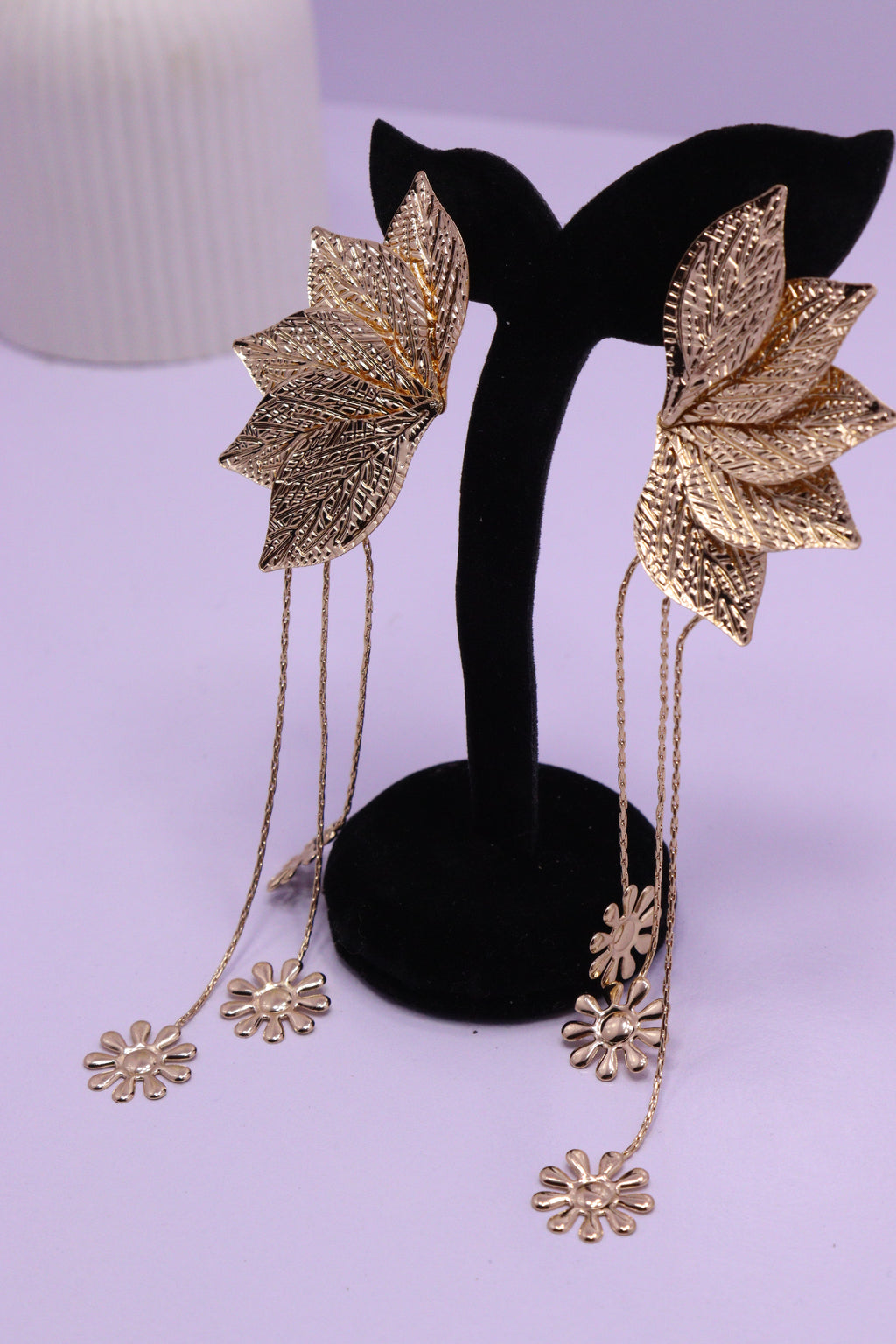 Bold Glow Series 0145 - AZ Golden Ear ring