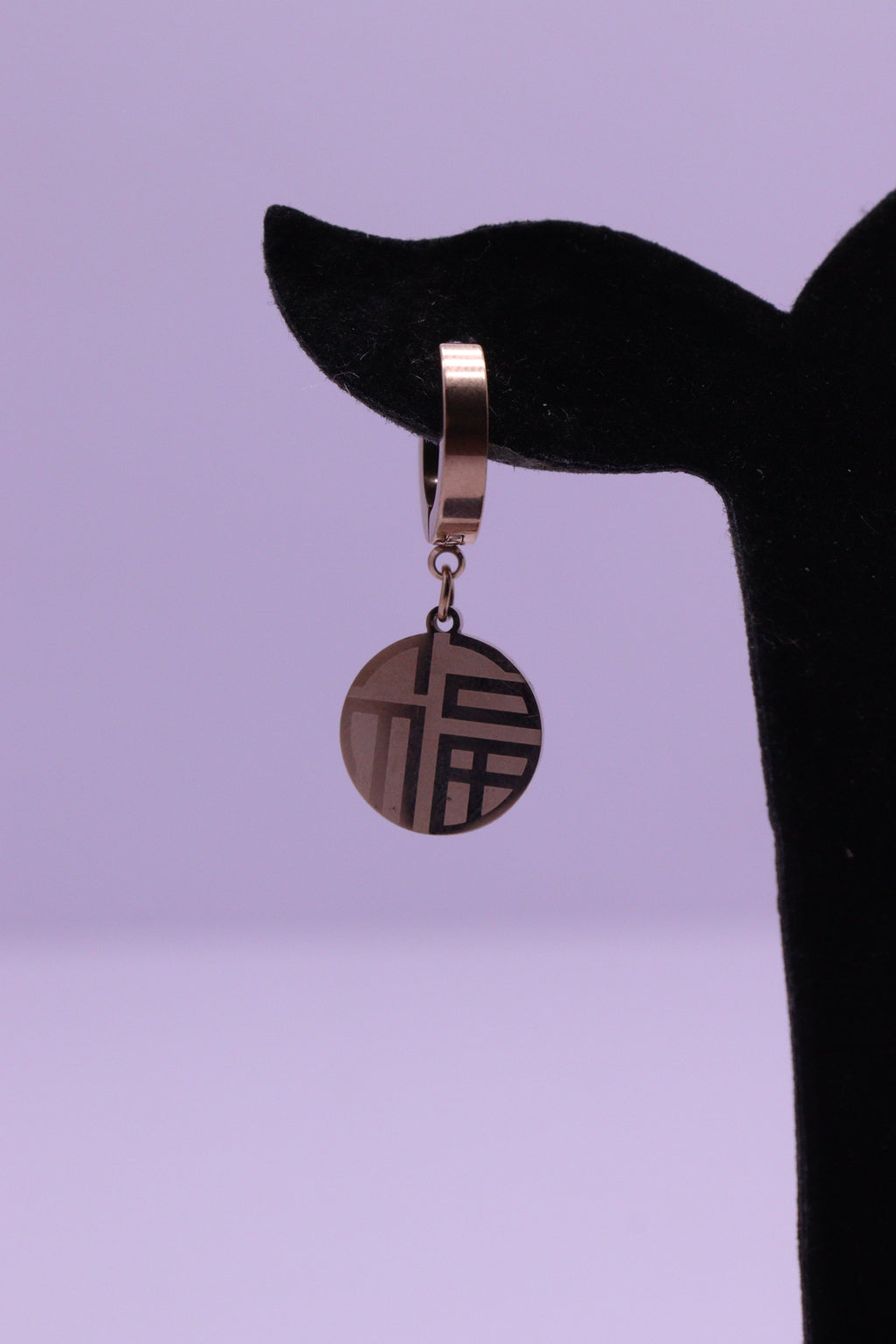 Bold Glow Series 0146 - AZ Golden Ear ring