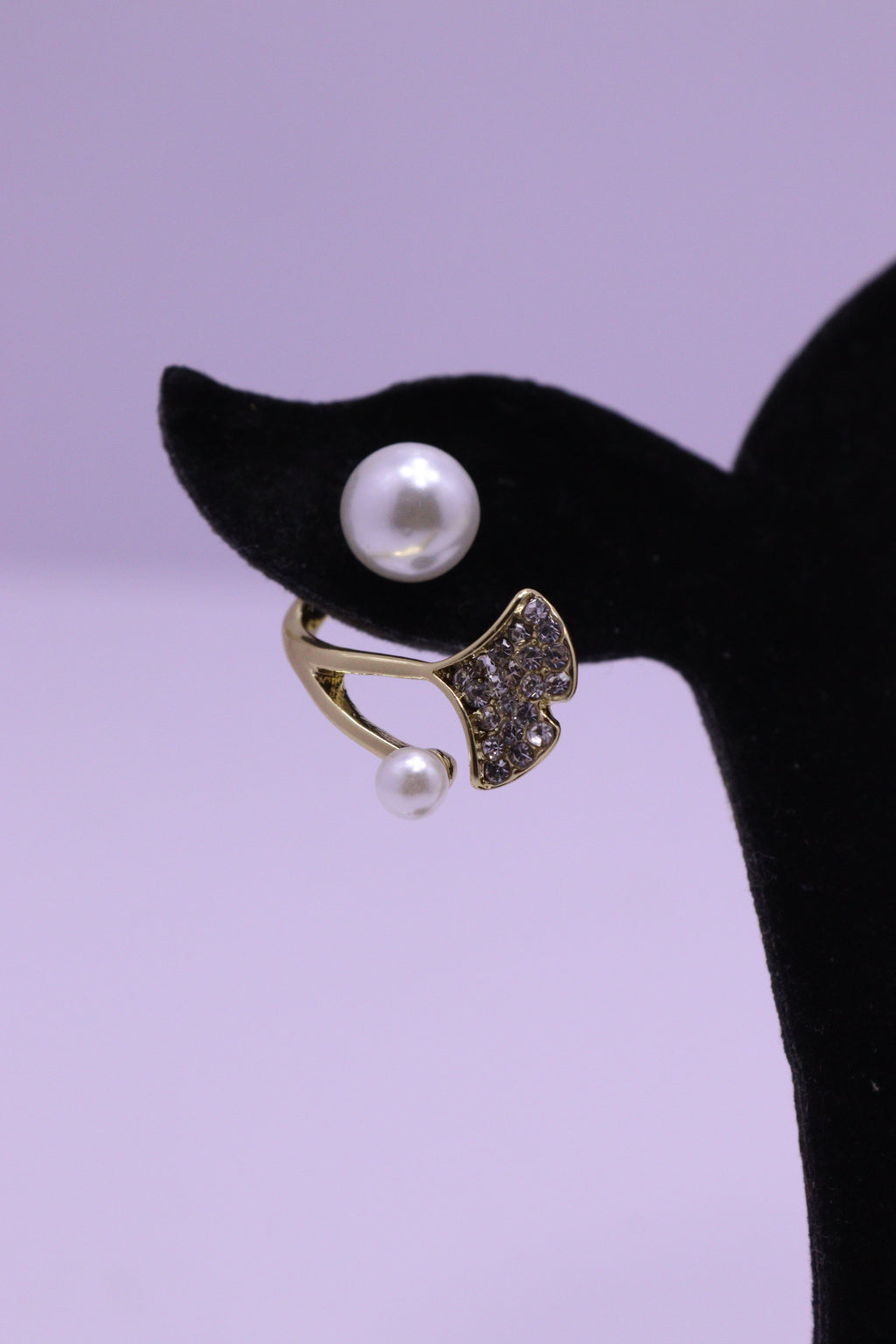 Bold Glow Series 0147 - AZ Golden Ear ring