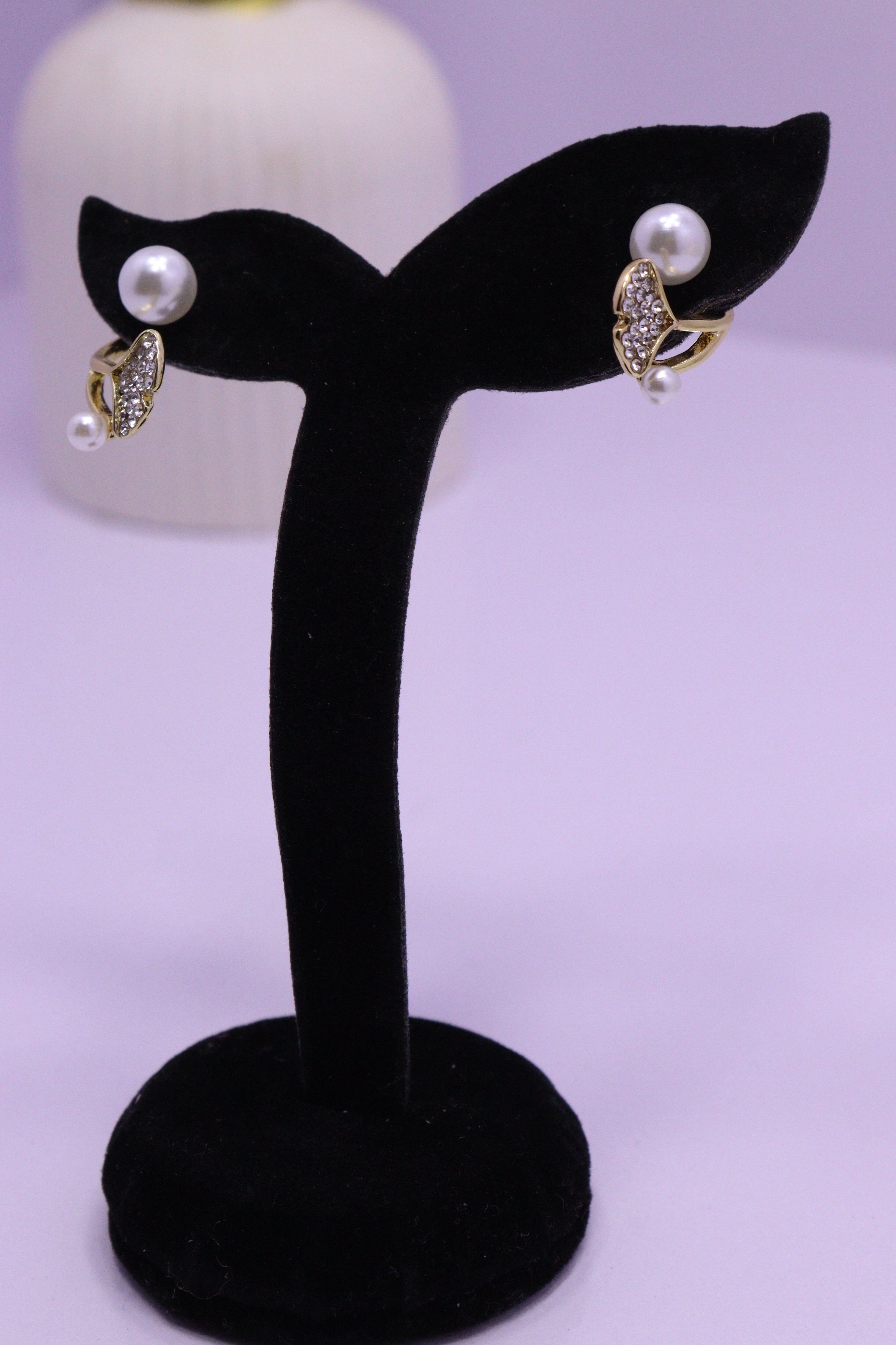 Bold Glow Series 0147 - AZ Golden Ear ring