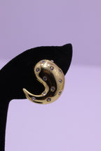 Bold Glow Series 0152 - AZ Golden Ear ring