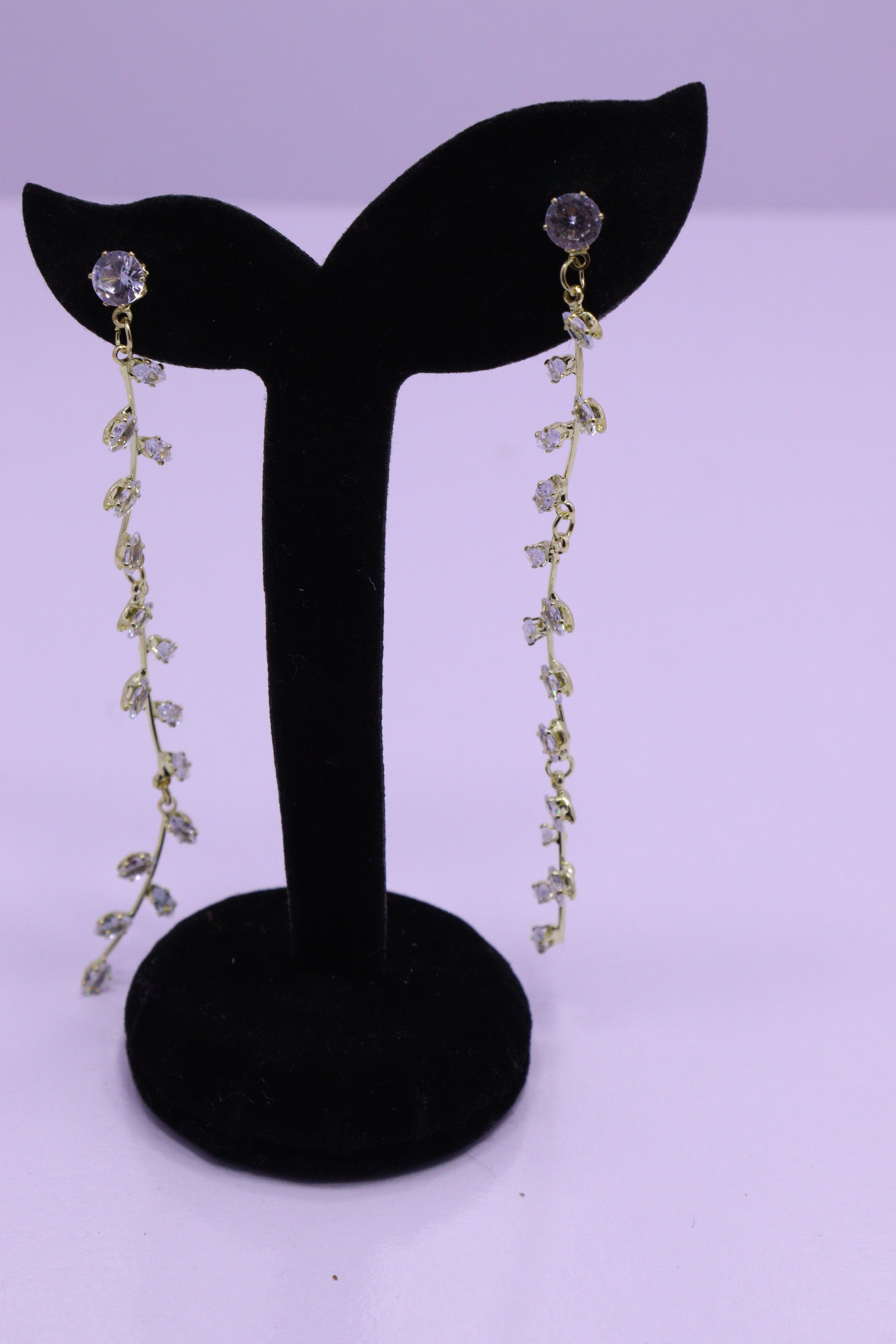 Bold Glow Series 0155 - AZ Golden Ear ring