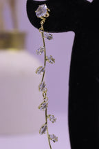 Bold Glow Series 0155 - AZ Golden Ear ring