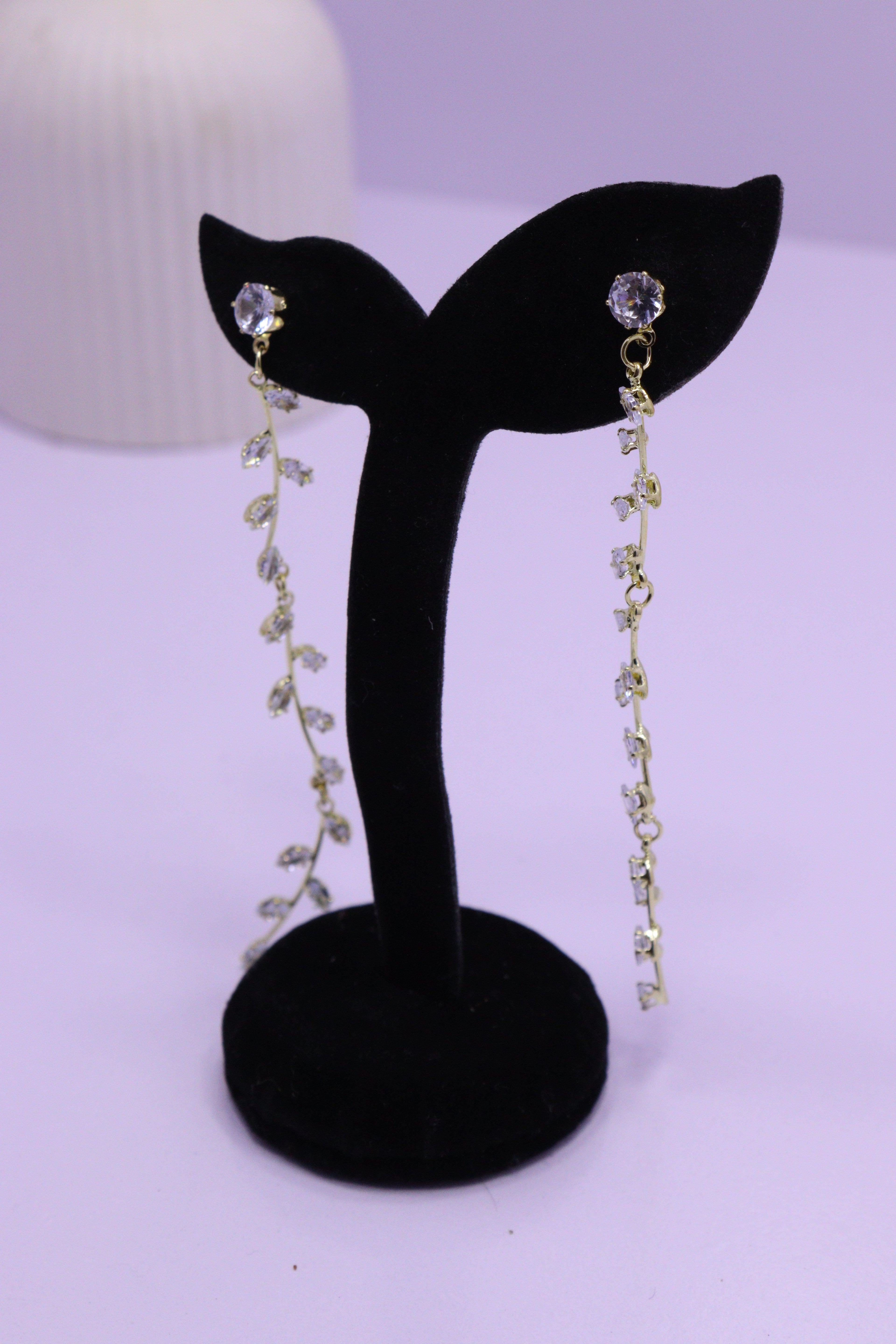 Bold Glow Series 0155 - AZ Golden Ear ring