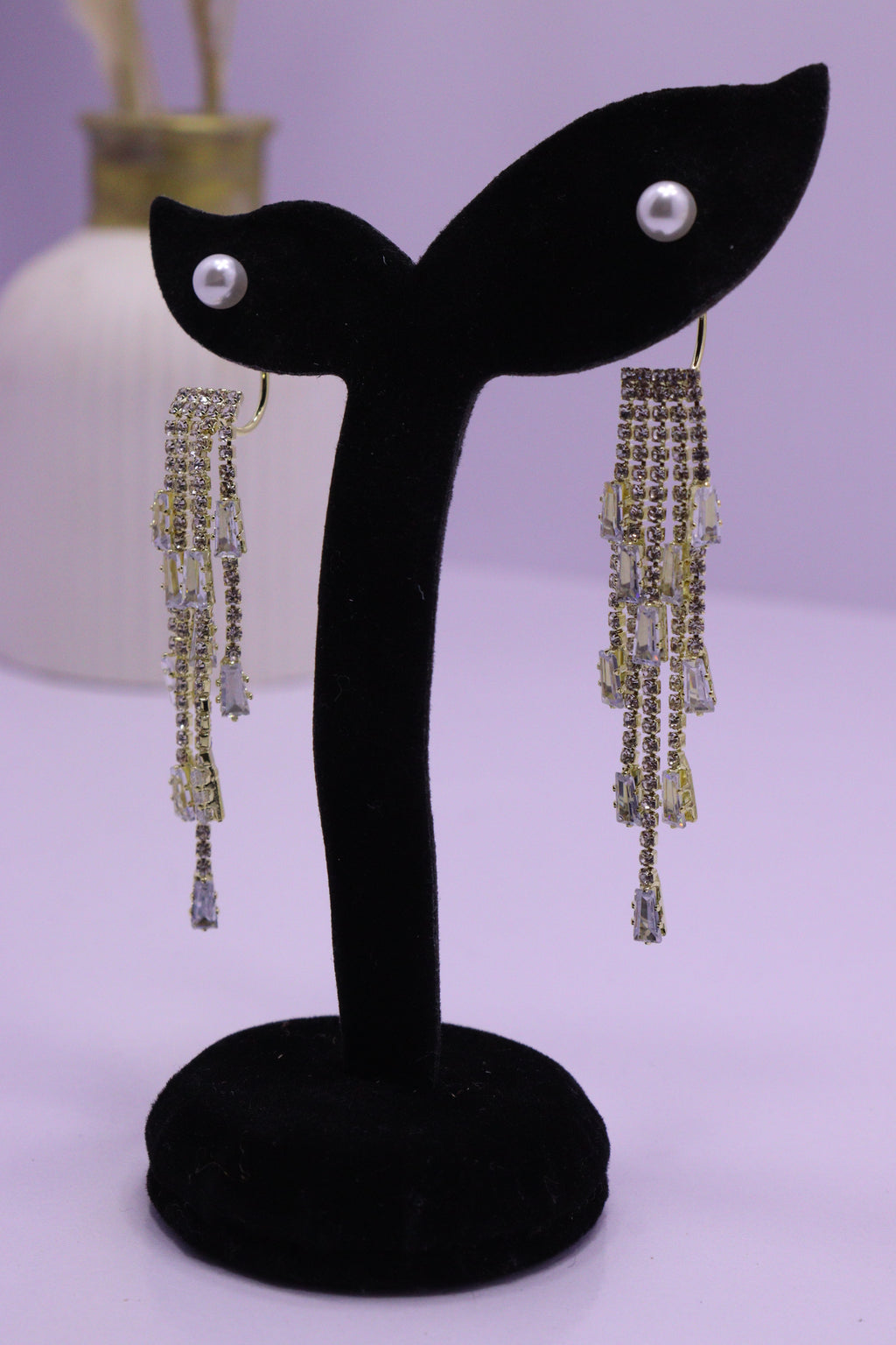 Bold Glow Series 0156 - AZ Golden Ear ring