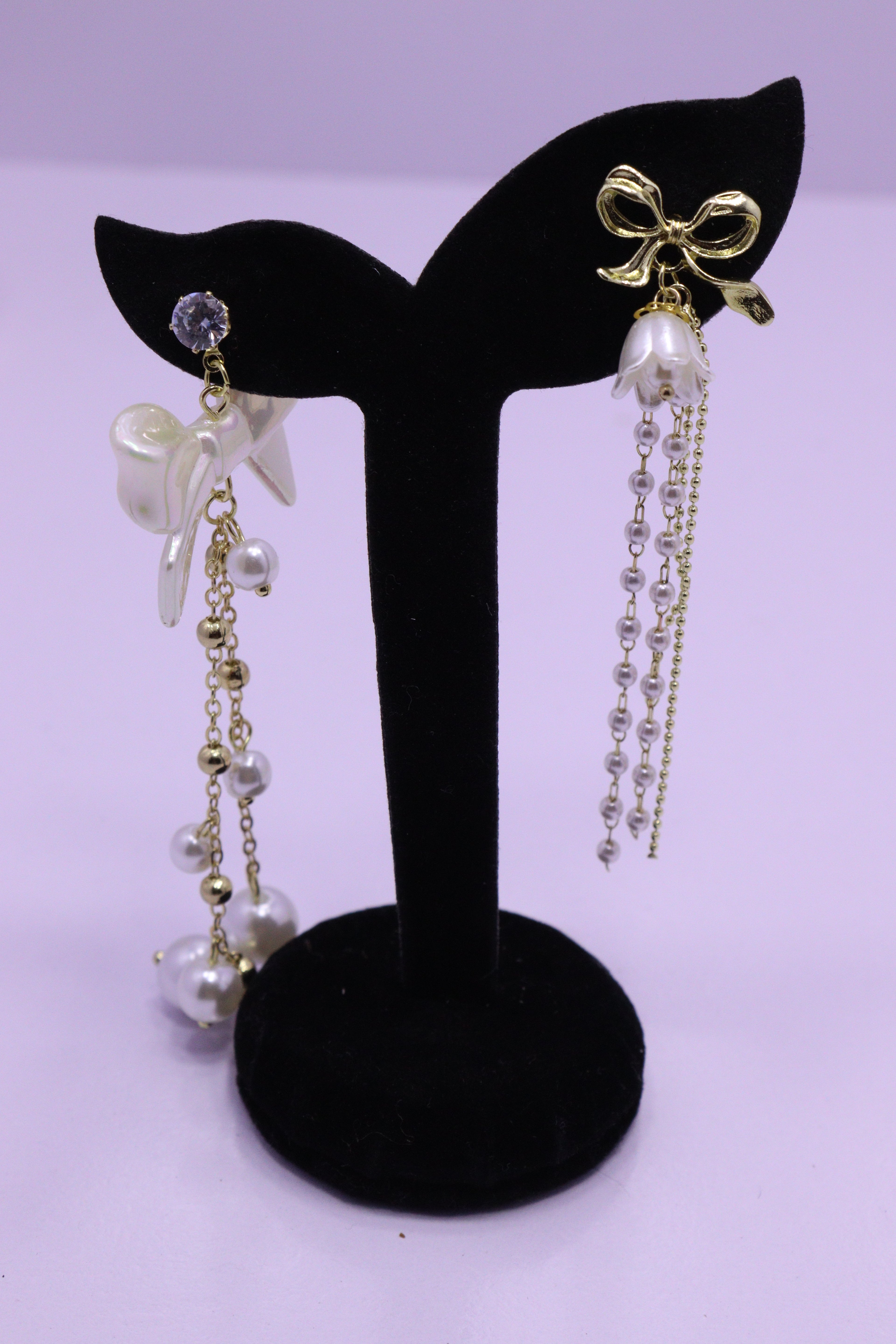 Bold Glow Series 0157 - AZ Golden Ear ring