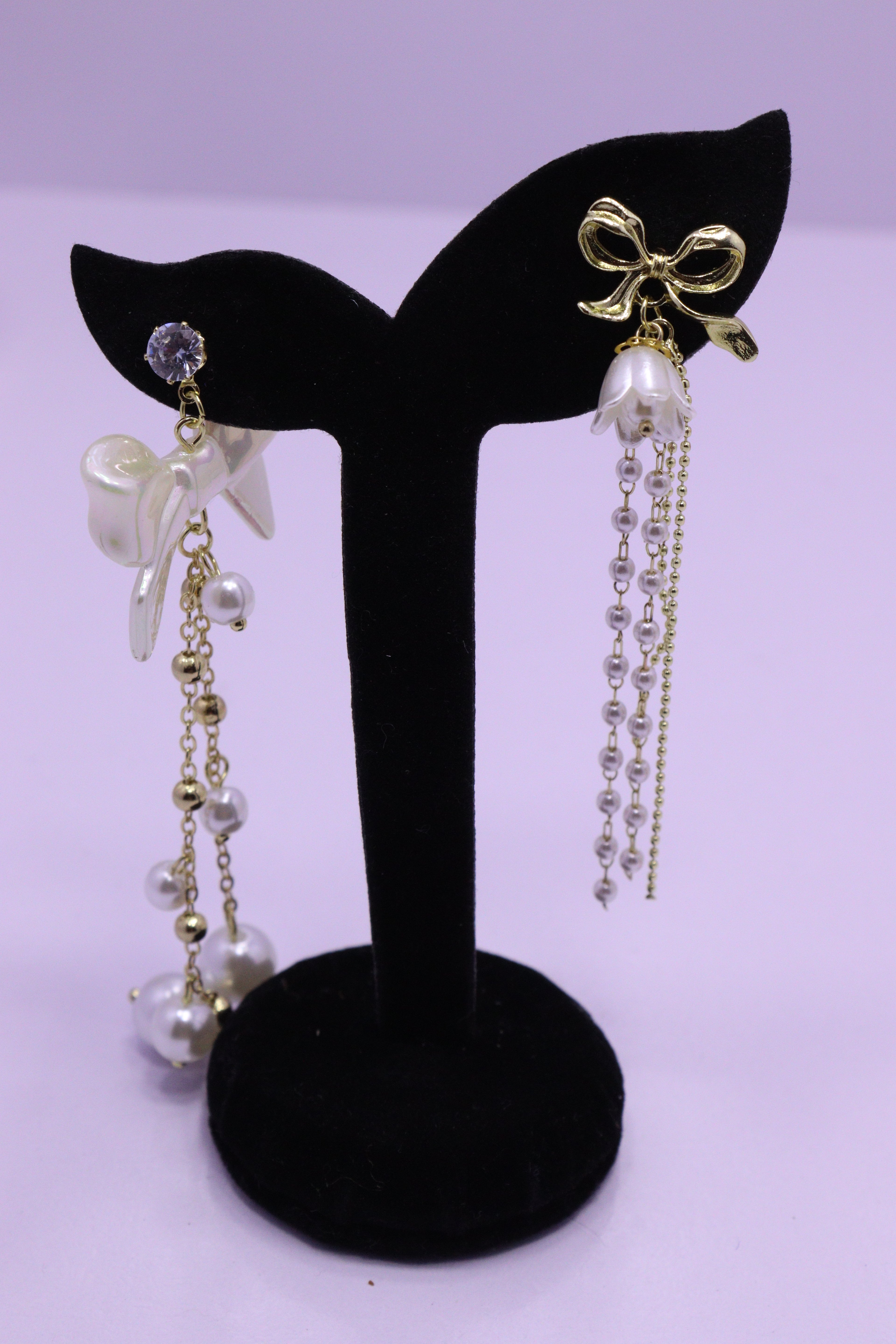 Bold Glow Series 0157 - AZ Golden Ear ring