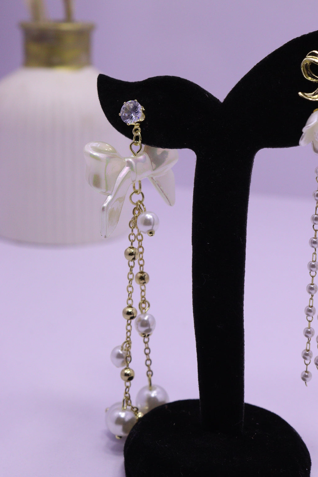 Bold Glow Series 0157 - AZ Golden Ear ring