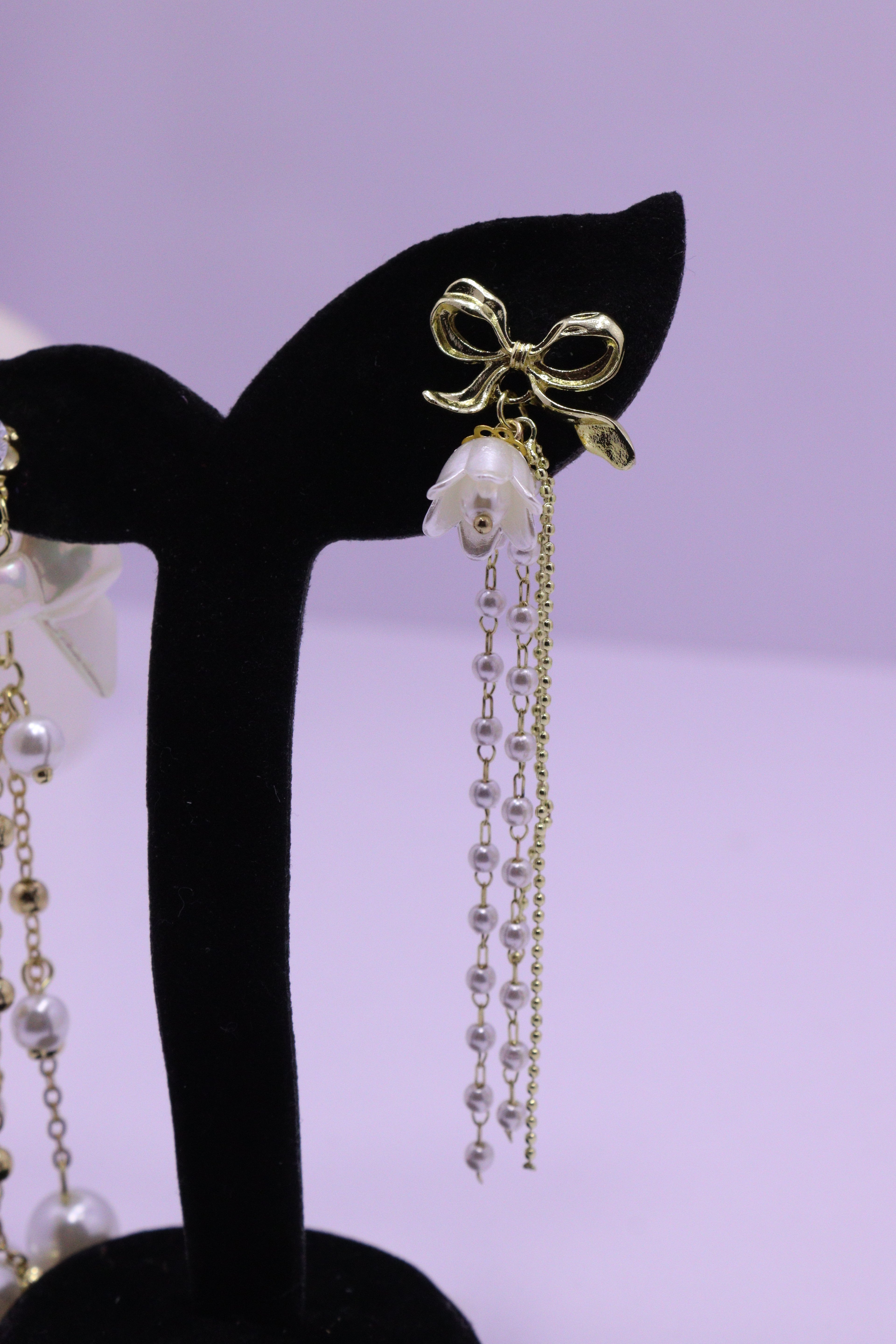 Bold Glow Series 0157 - AZ Golden Ear ring