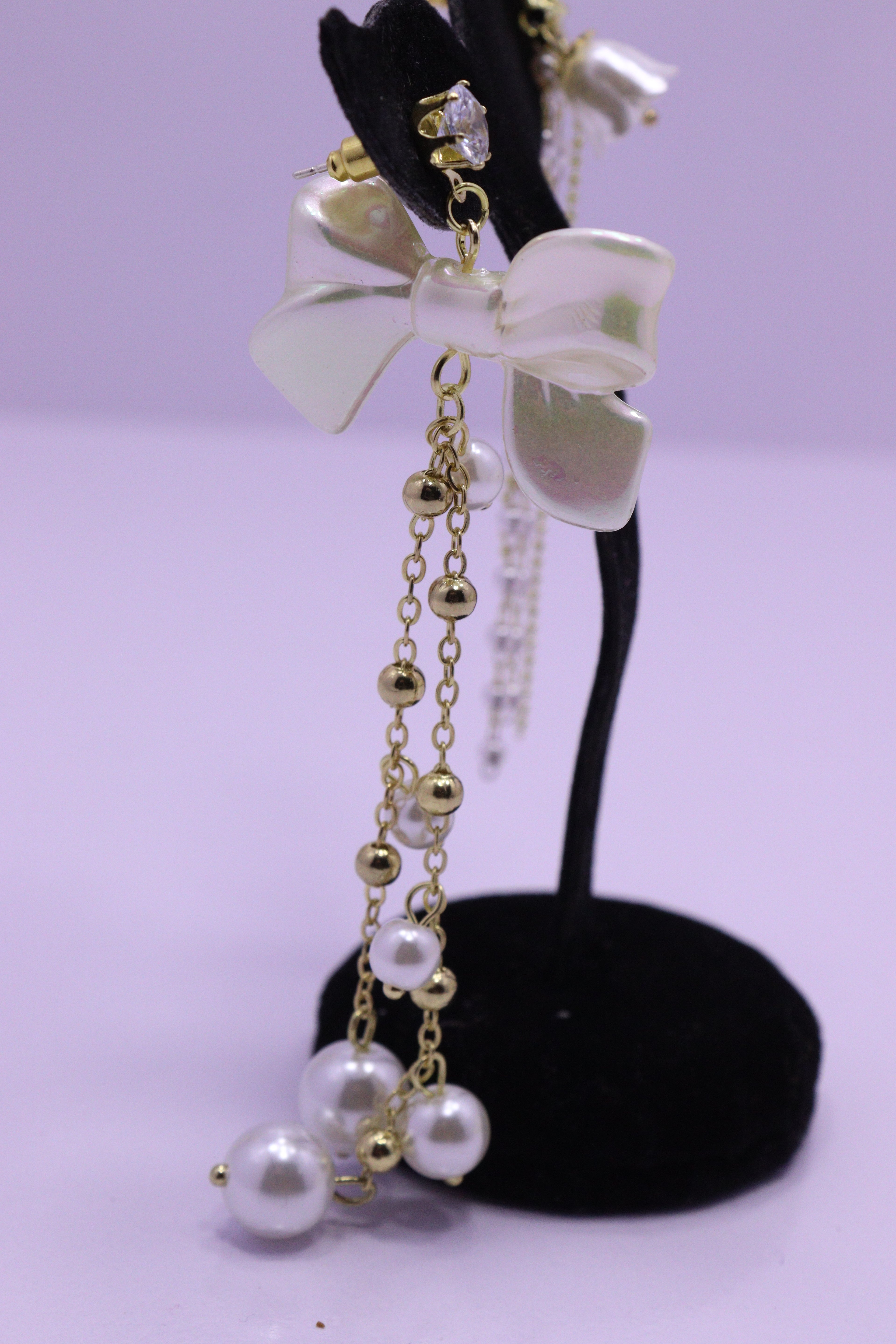 Bold Glow Series 0157 - AZ Golden Ear ring