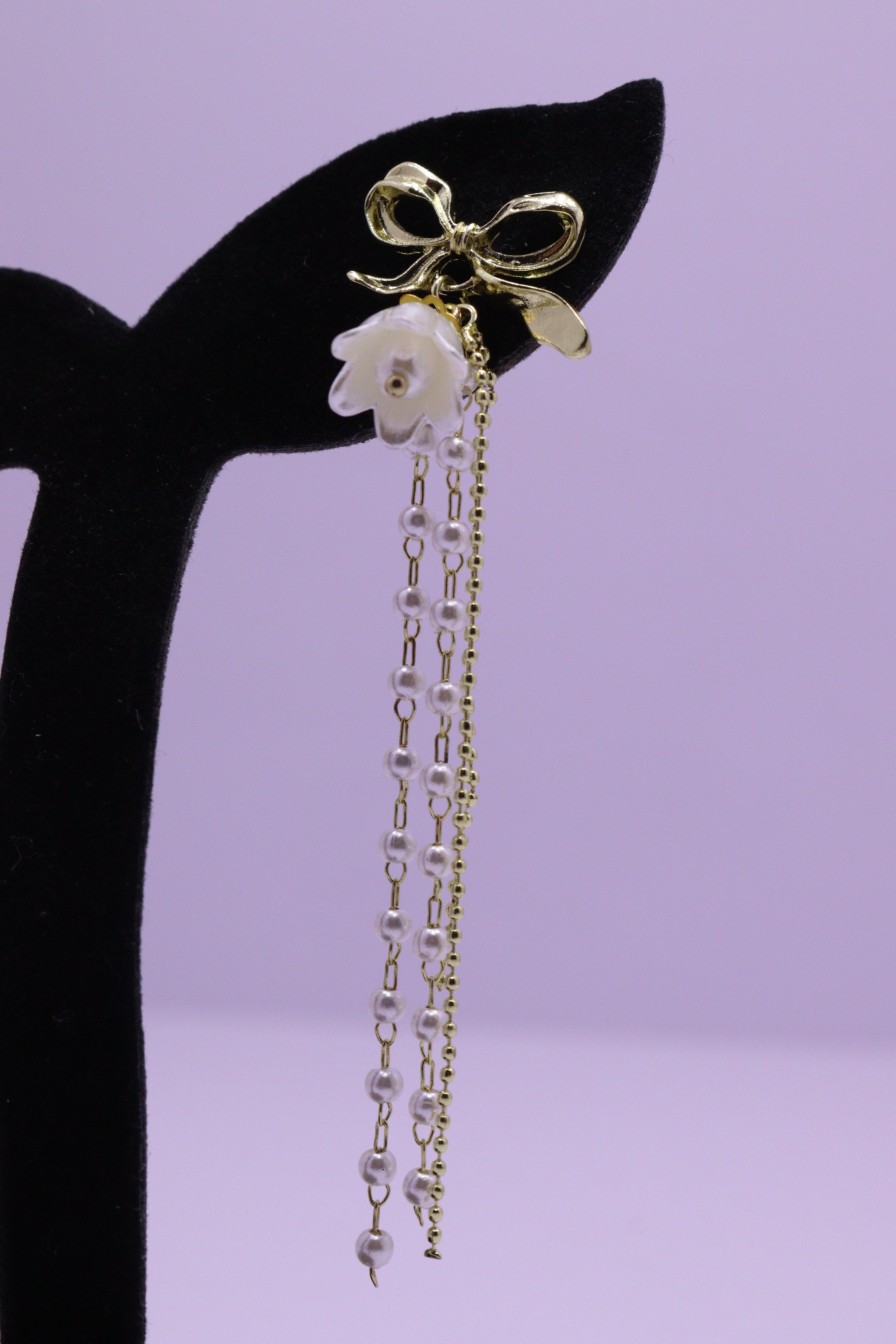 Bold Glow Series 0157 - AZ Golden Ear ring