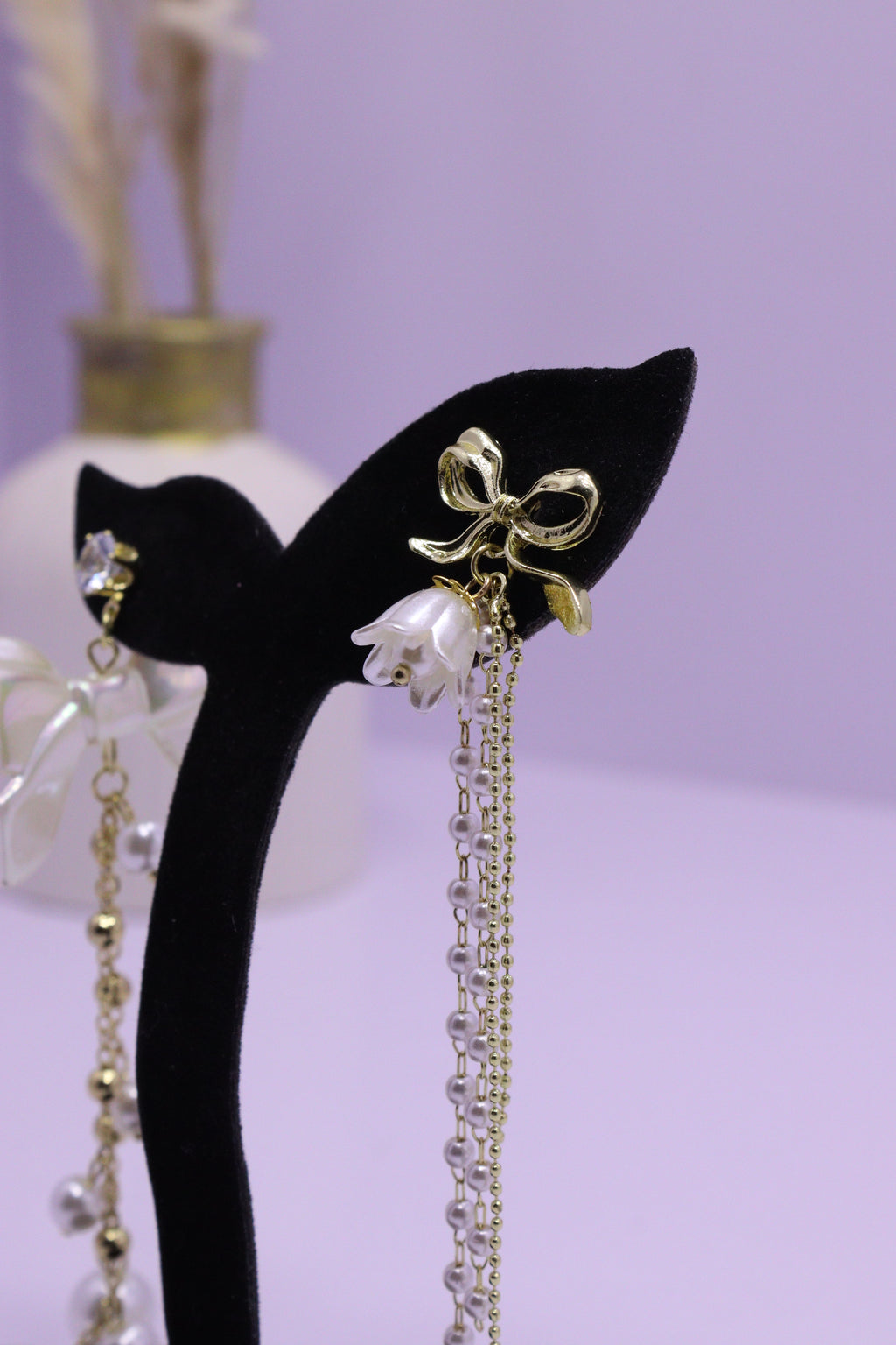 Bold Glow Series 0157 - AZ Golden Ear ring