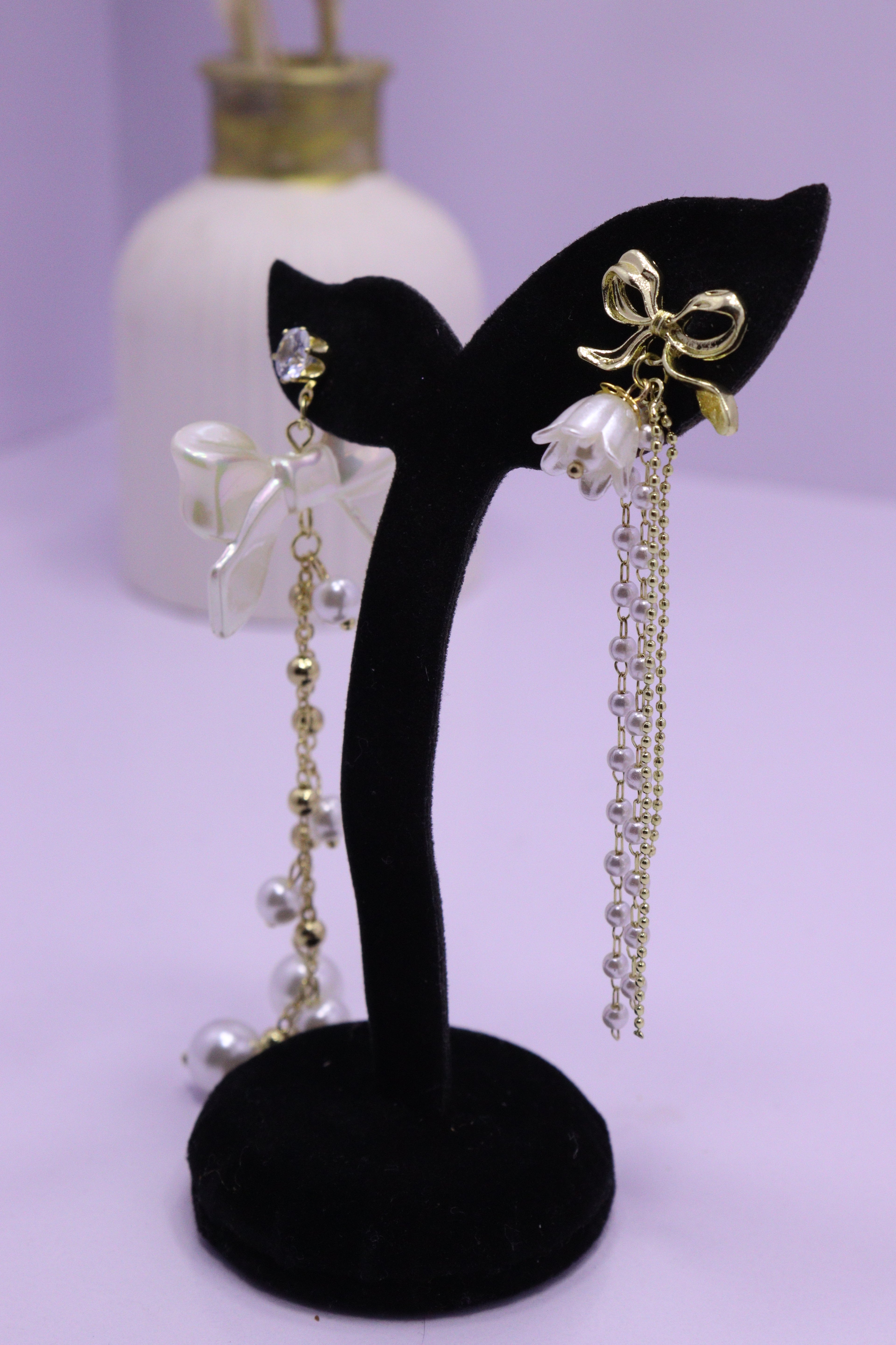 Bold Glow Series 0157 - AZ Golden Ear ring