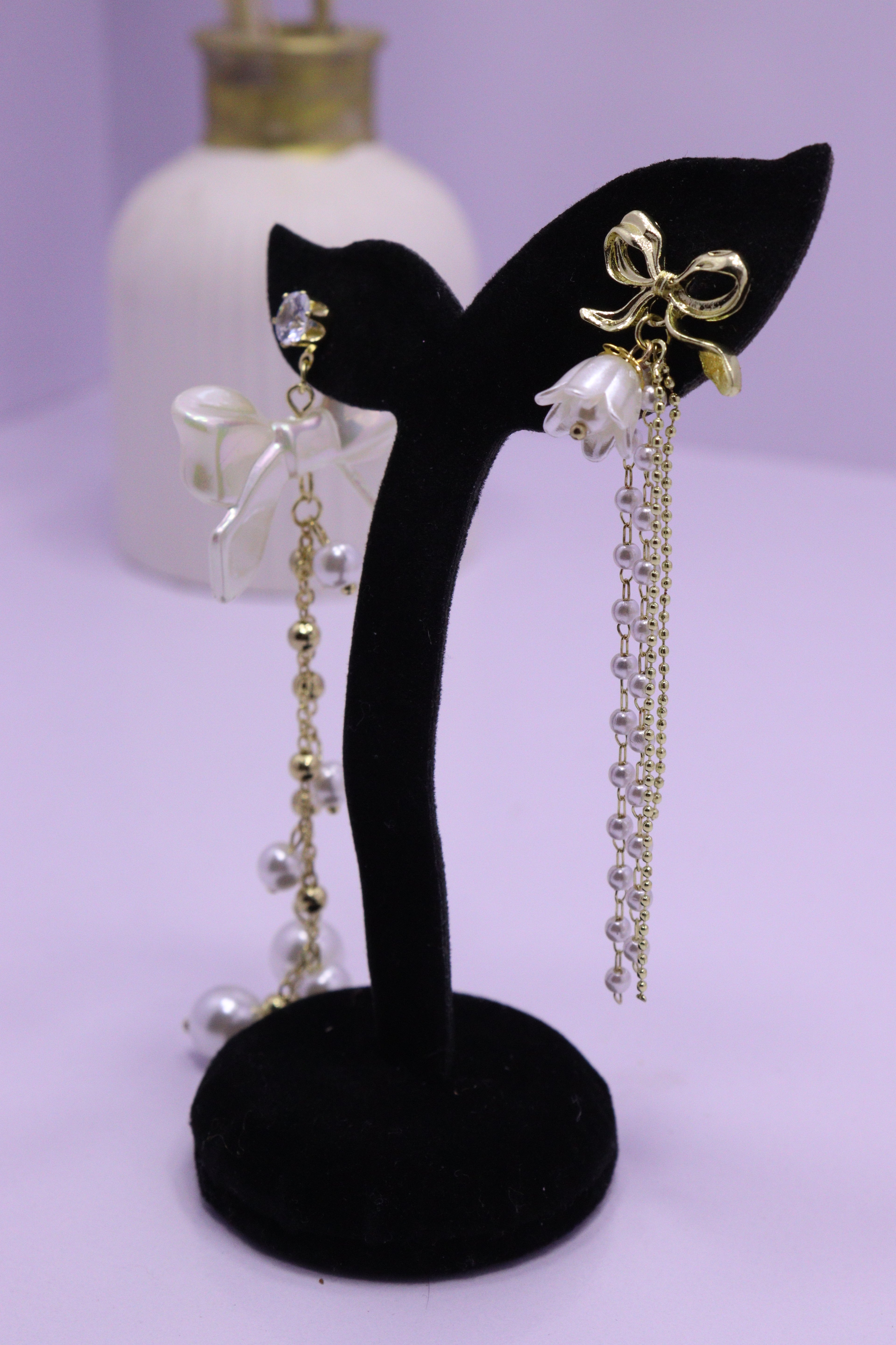 Bold Glow Series 0157 - AZ Golden Ear ring