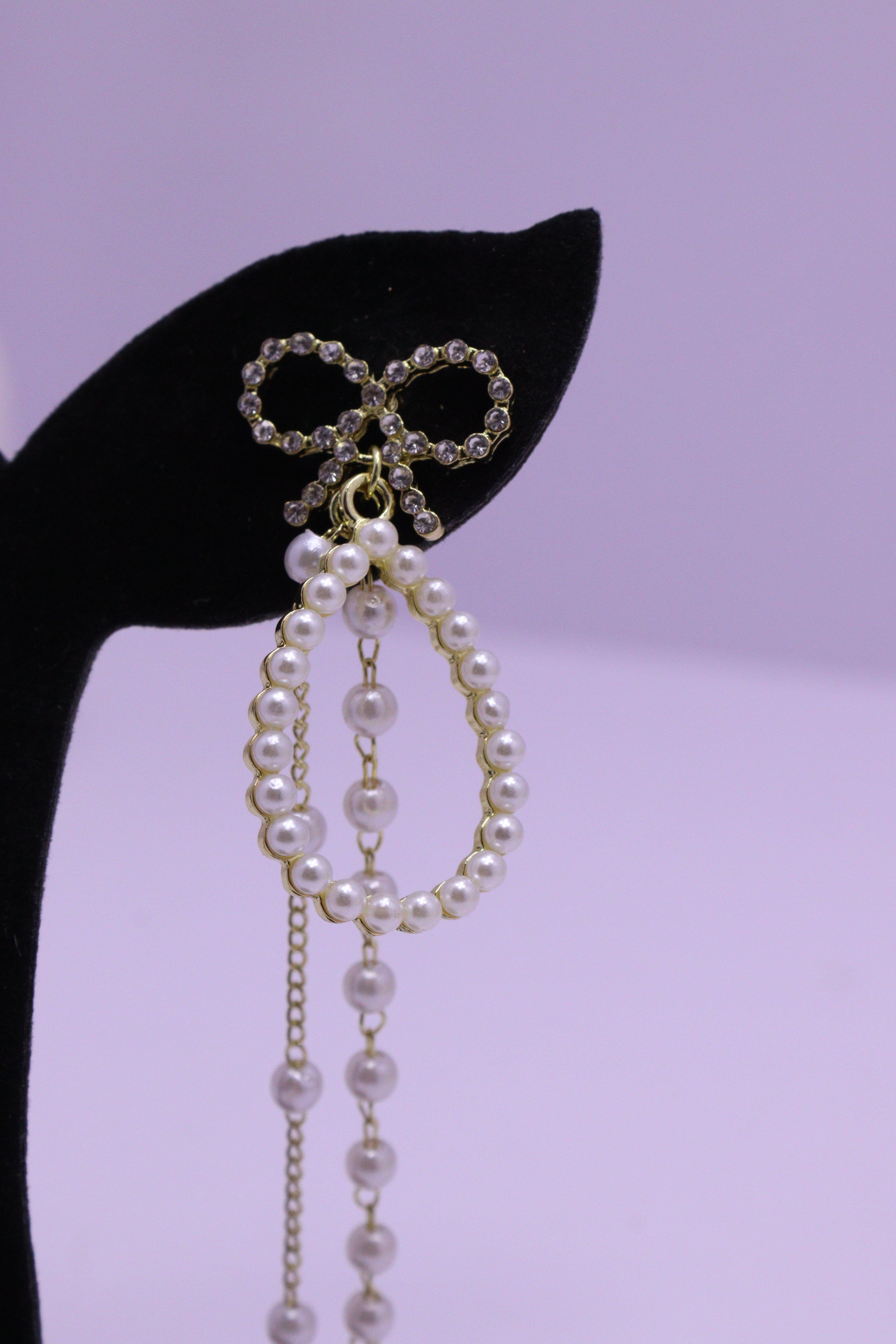 Bold Glow Series 0158 - AZ Golden Ear ring