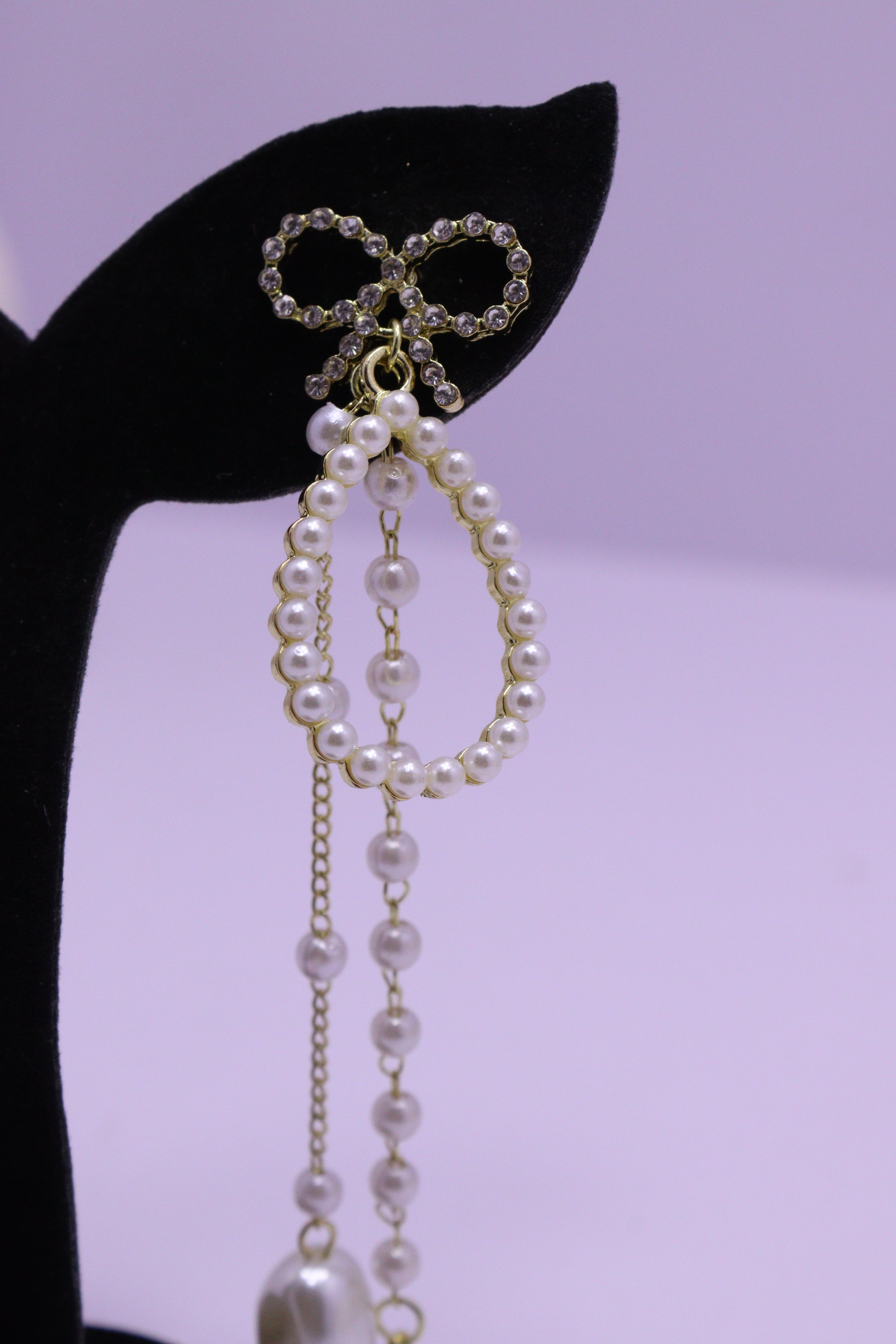 Bold Glow Series 0158 - AZ Golden Ear ring