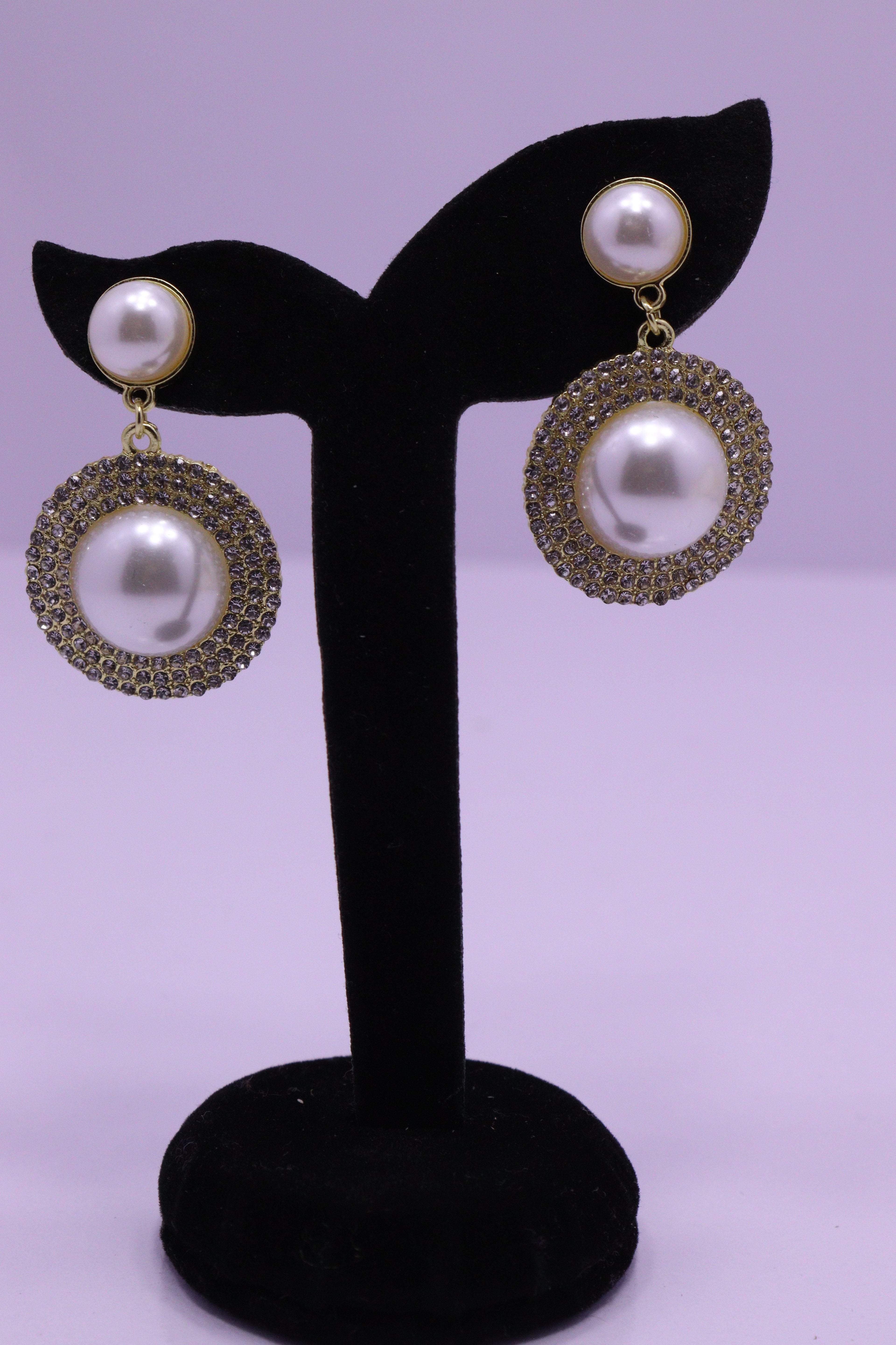 Bold Glow Series 0161 - AZ Golden Ear ring