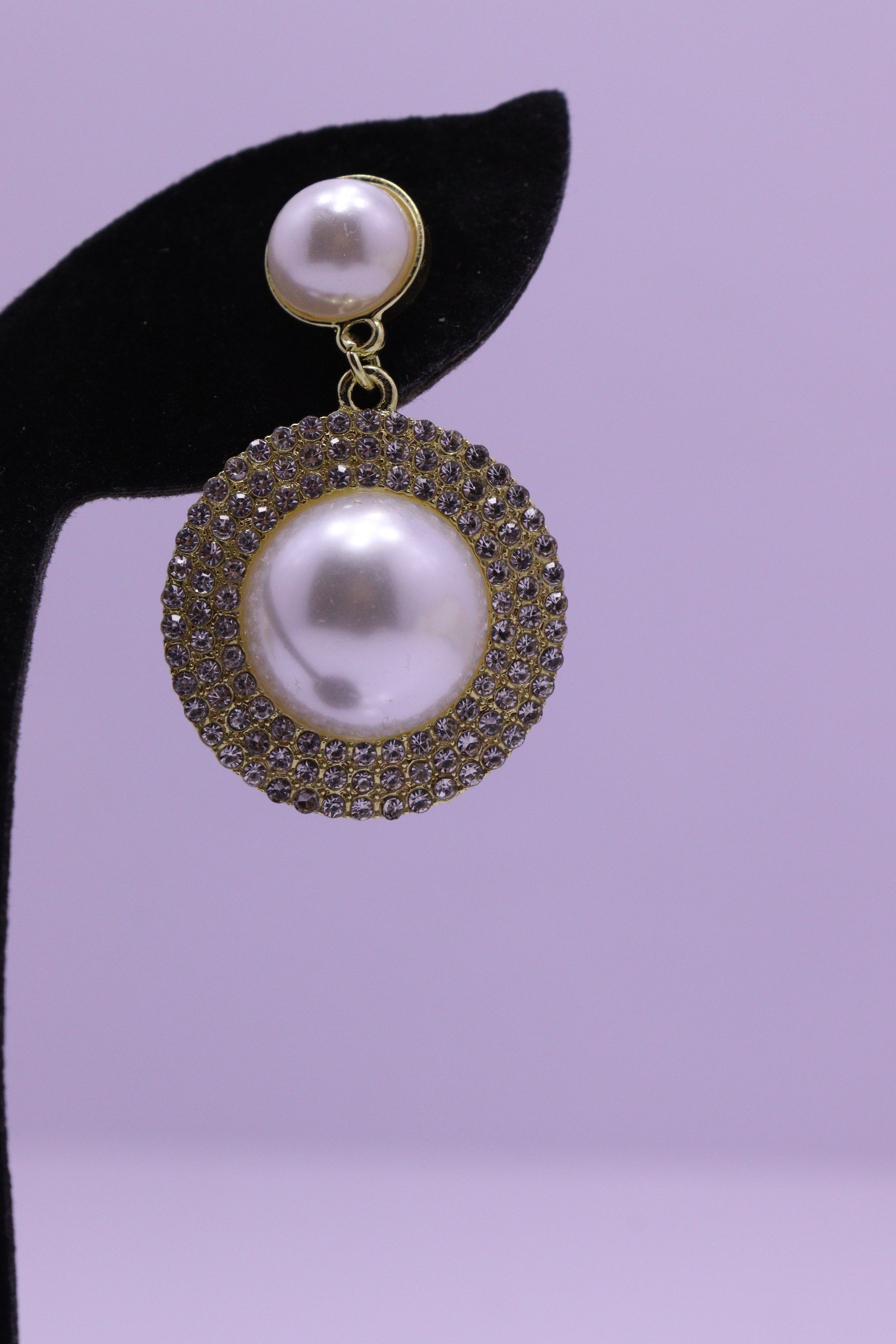 Bold Glow Series 0161 - AZ Golden Ear ring