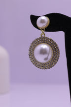 Bold Glow Series 0161 - AZ Golden Ear ring