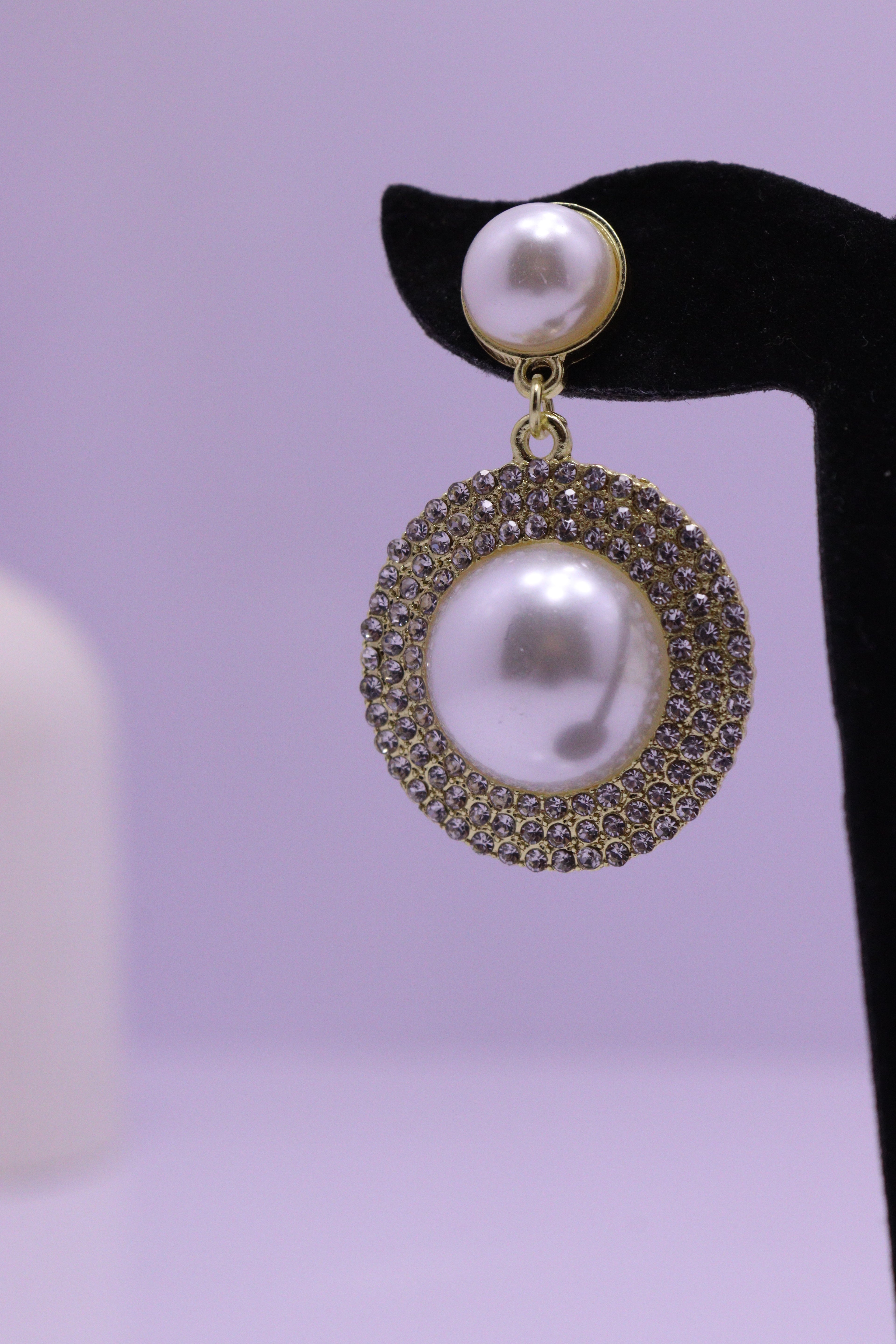 Bold Glow Series 0161 - AZ Golden Ear ring