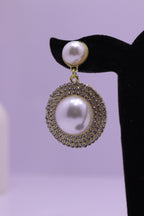 Bold Glow Series 0161 - AZ Golden Ear ring