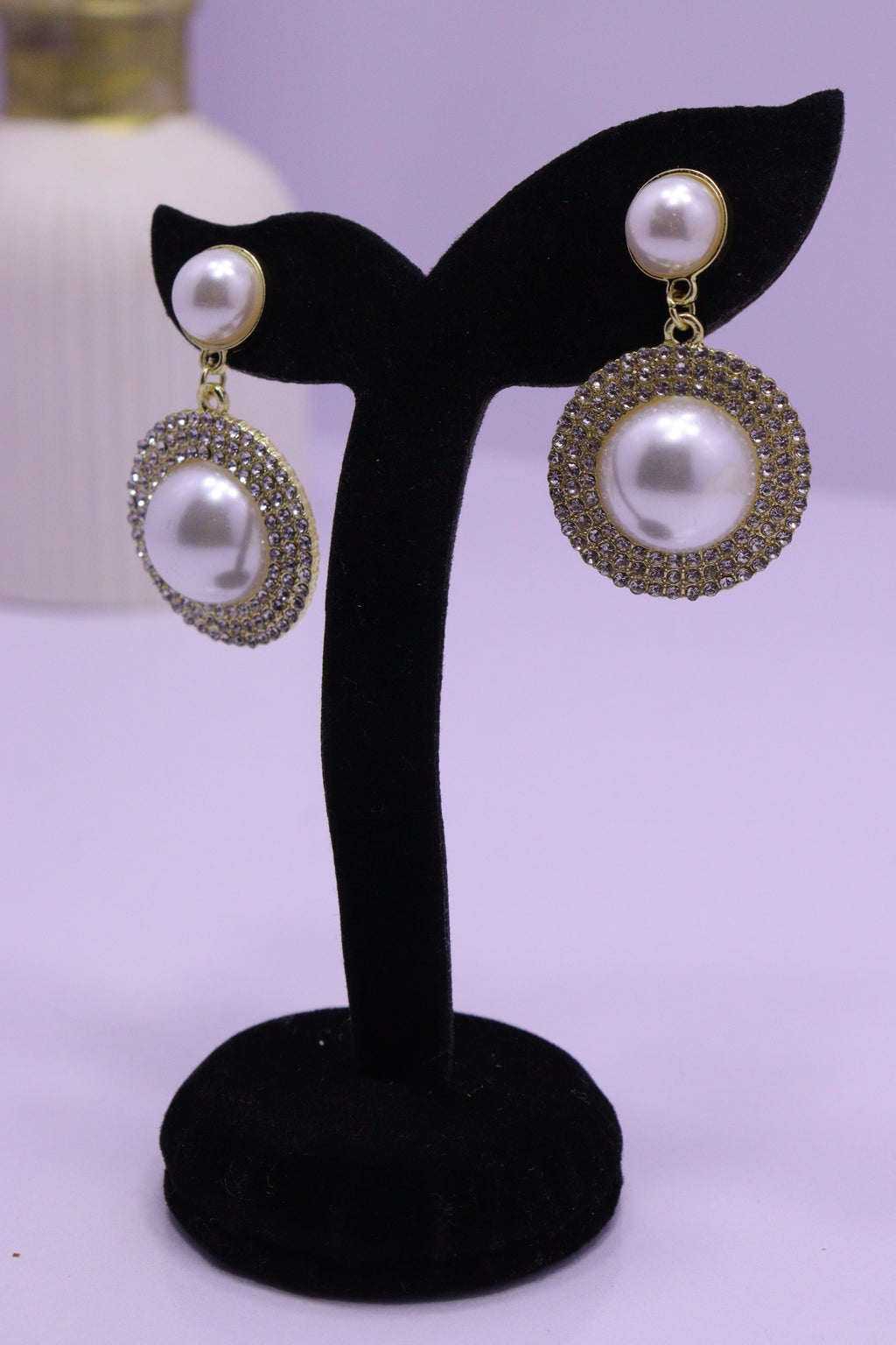 Bold Glow Series 0161 - AZ Golden Ear ring