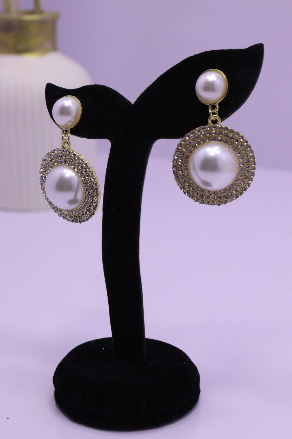 Bold Glow Series 0161 - AZ Golden Ear ring