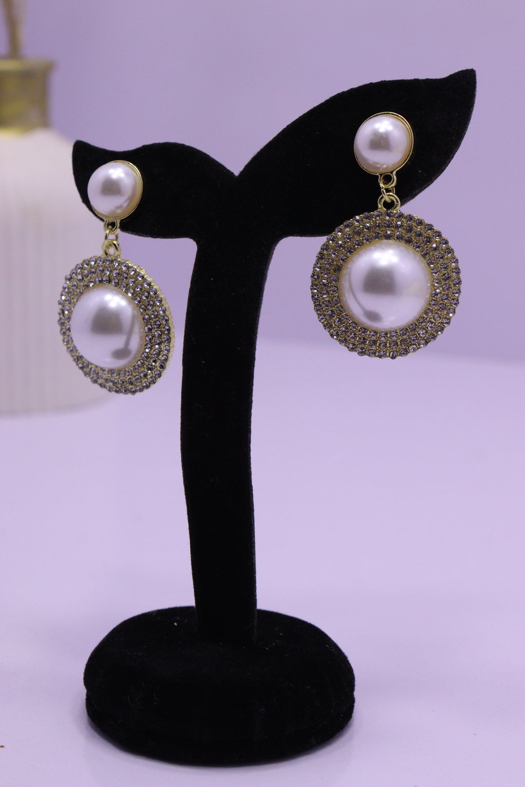 Bold Glow Series 0161 - AZ Golden Ear ring