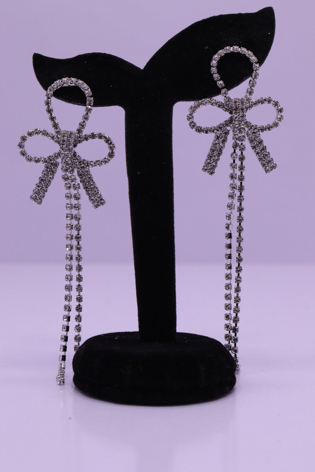 Bold Glow Series 0163 - AZ Silver Ear ring