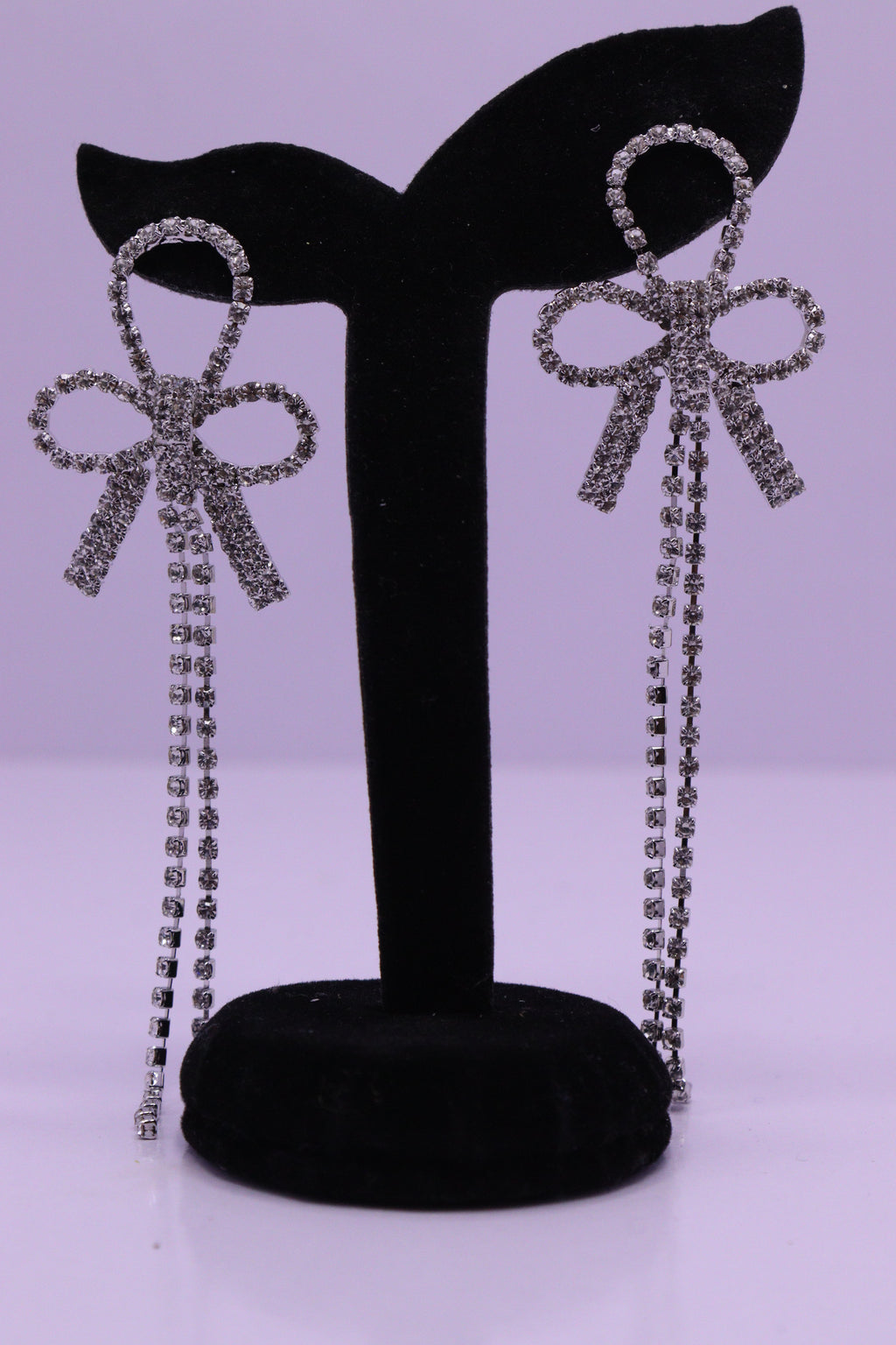 Bold Glow Series 0163 - AZ Silver Ear ring