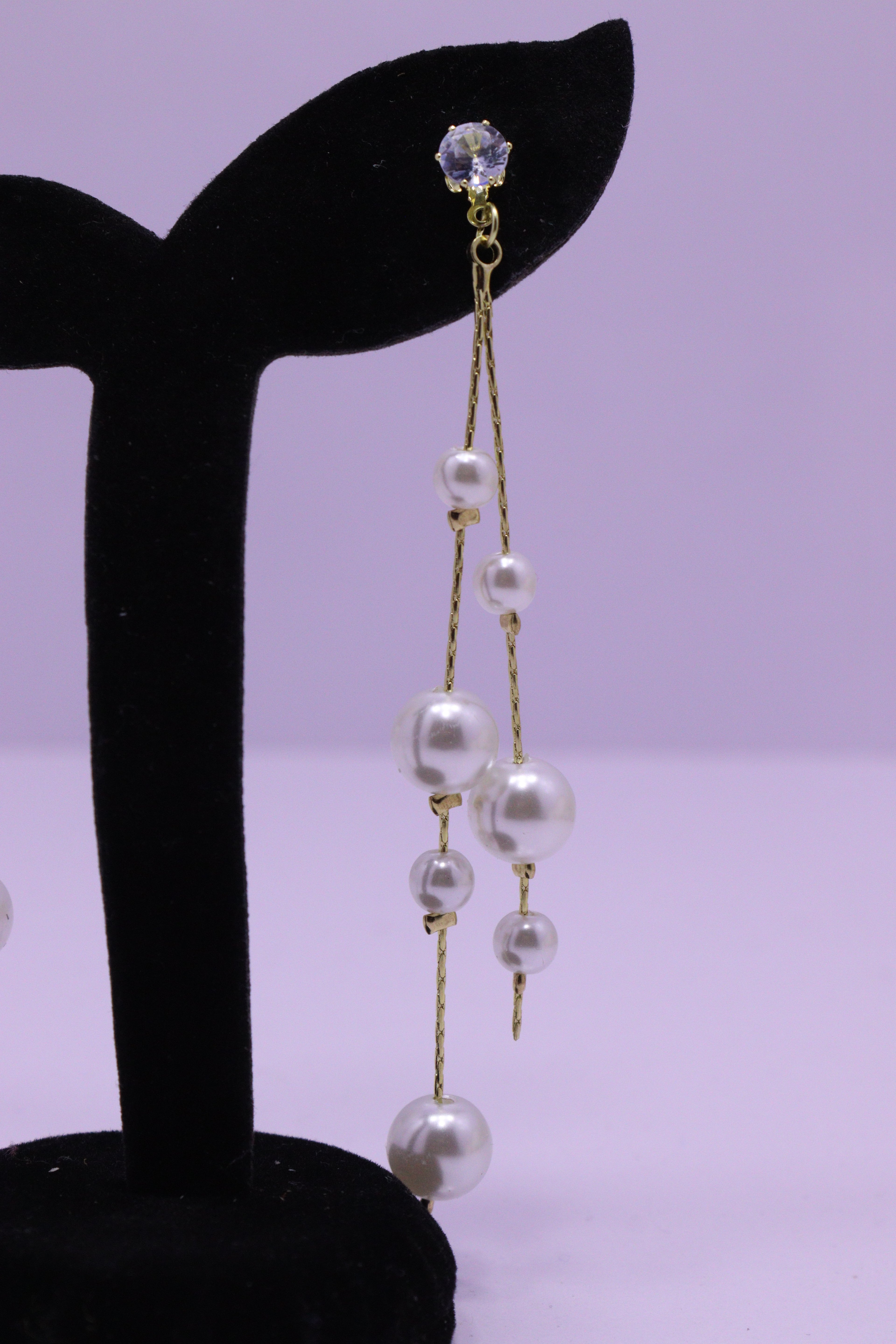 Bold Glow Series 0164 - AZ Golden Ear ring