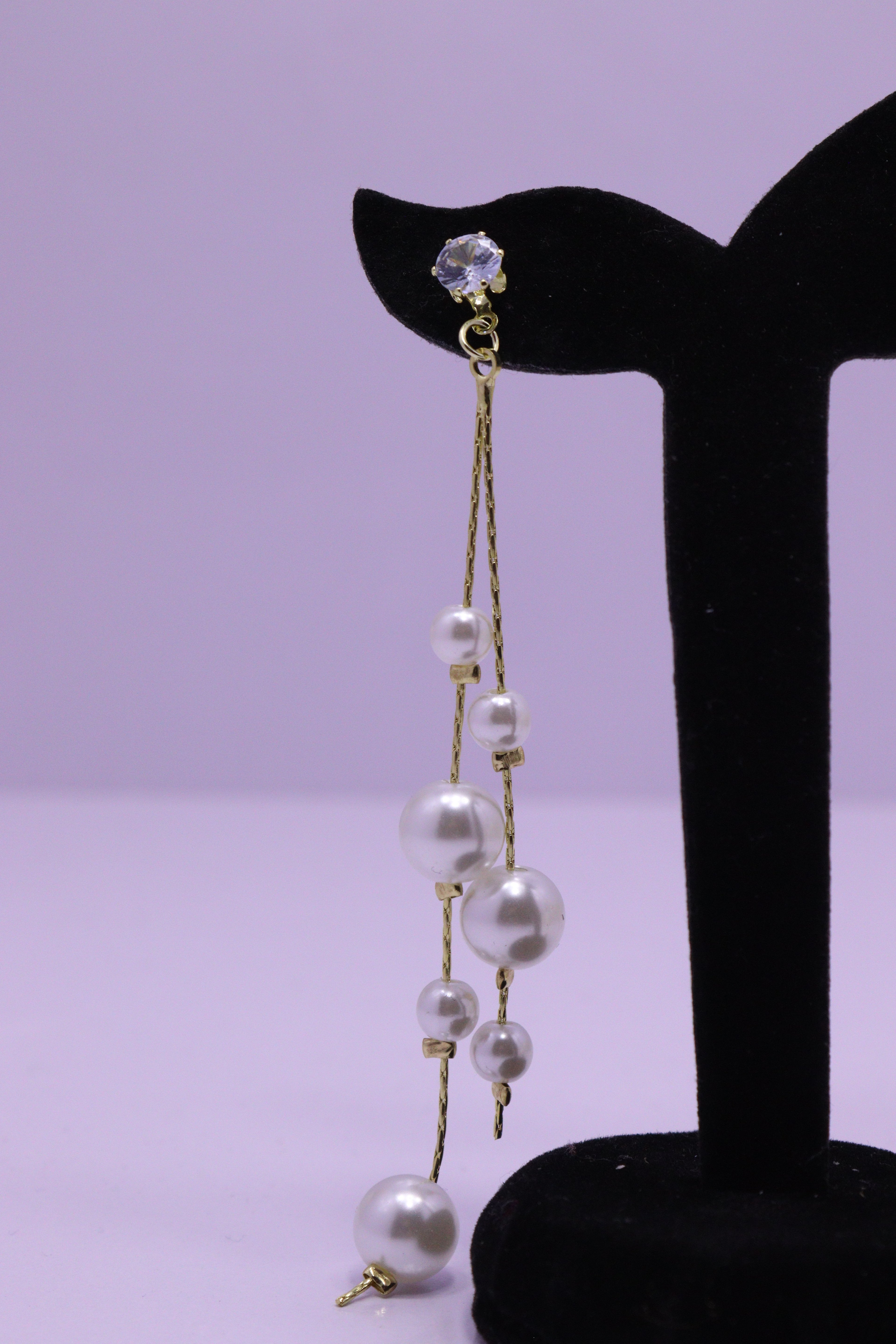 Bold Glow Series 0164 - AZ Golden Ear ring