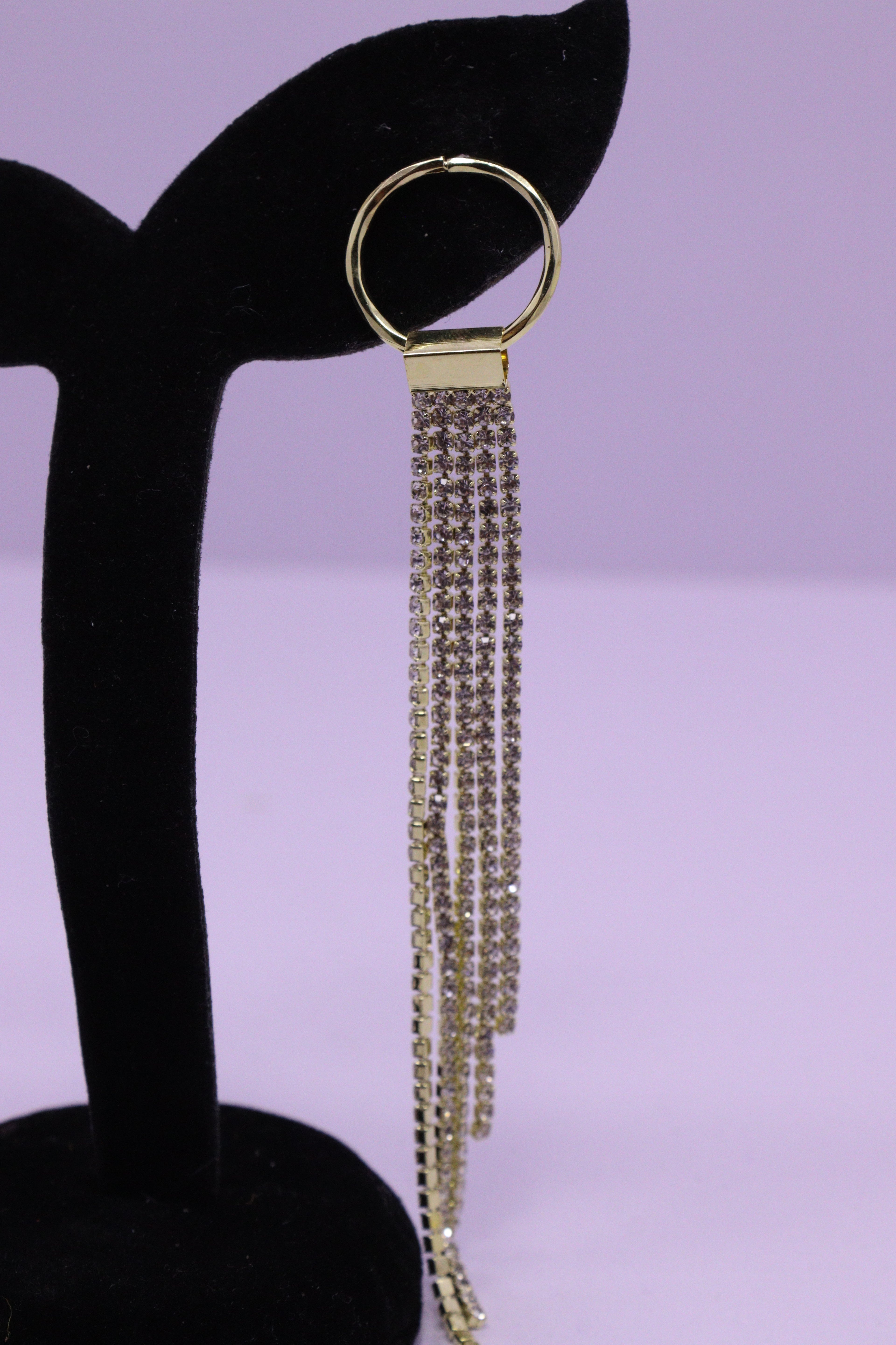 Bold Glow Series 0170 - AZ Golden Ear ring