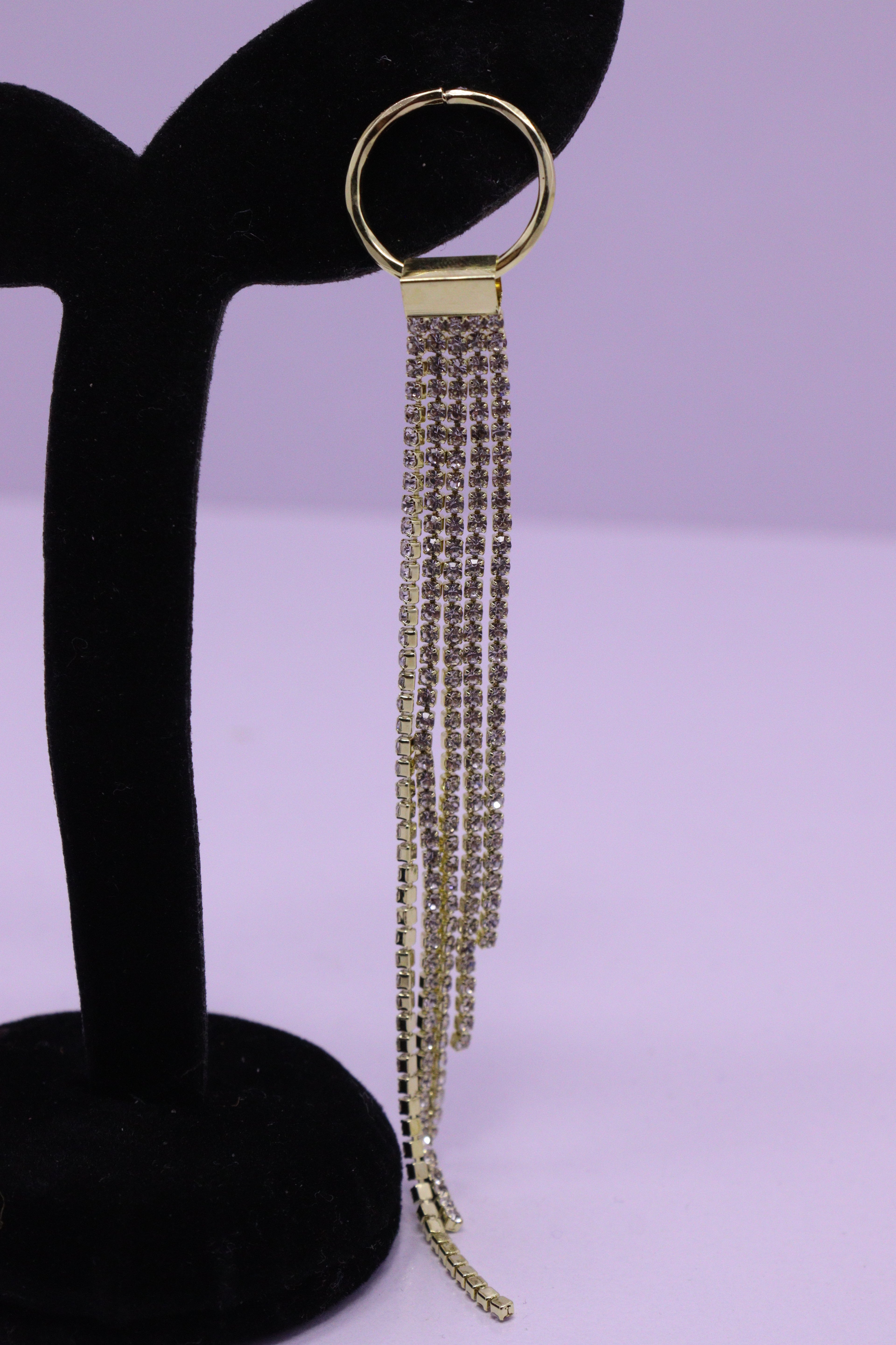 Bold Glow Series 0170 - AZ Golden Ear ring