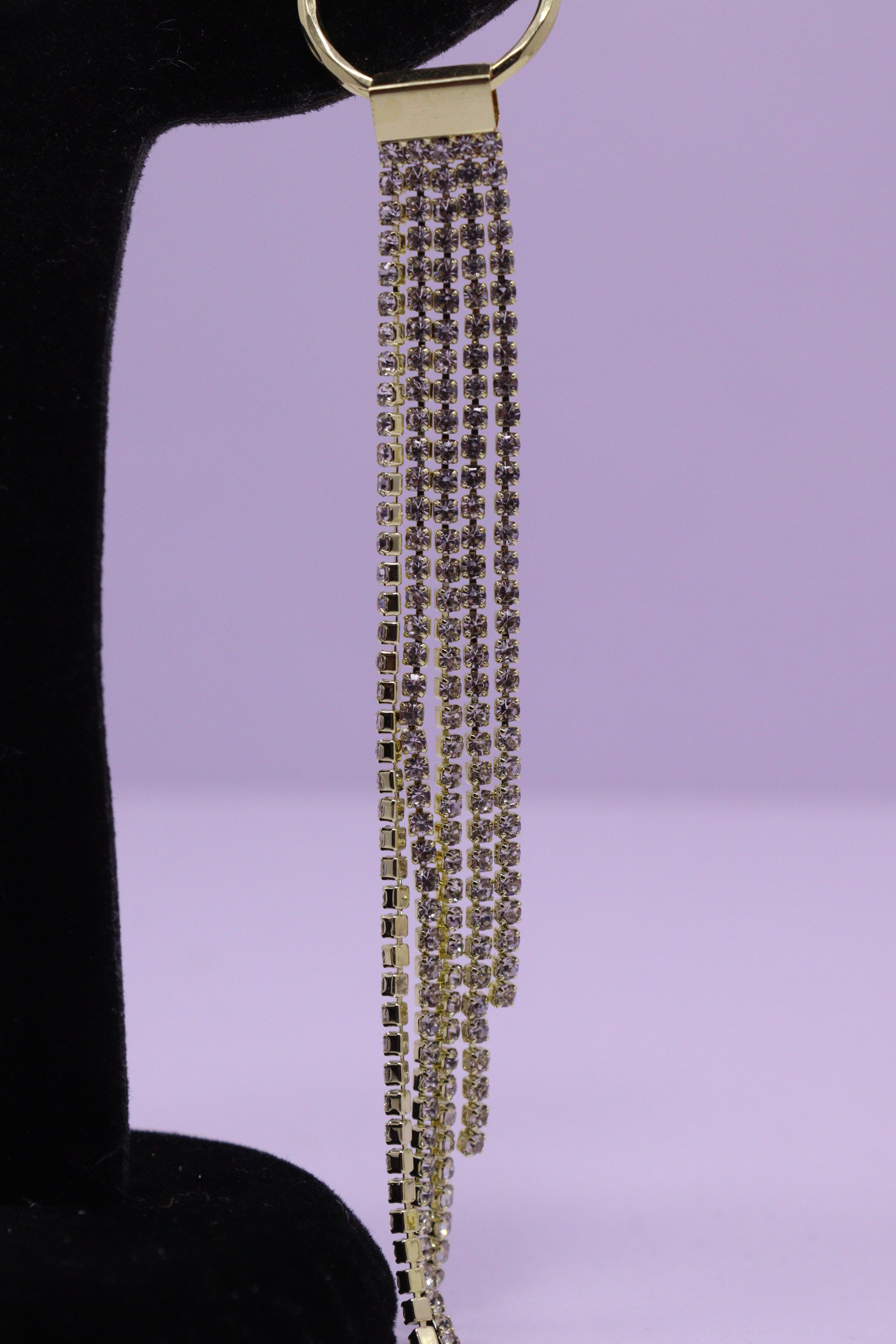 Bold Glow Series 0170 - AZ Golden Ear ring