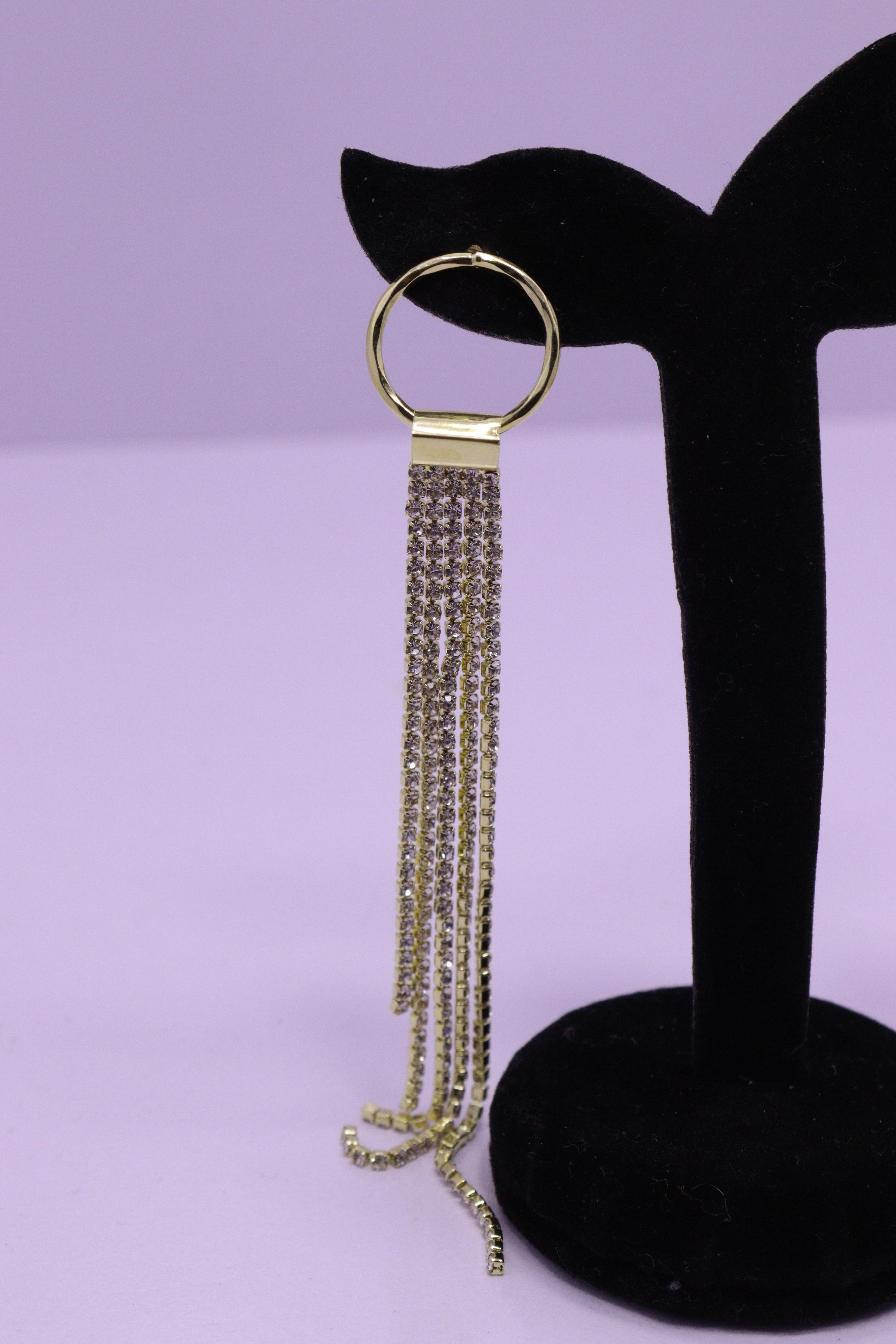 Bold Glow Series 0170 - AZ Golden Ear ring