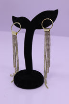 Bold Glow Series 0170 - AZ Golden Ear ring