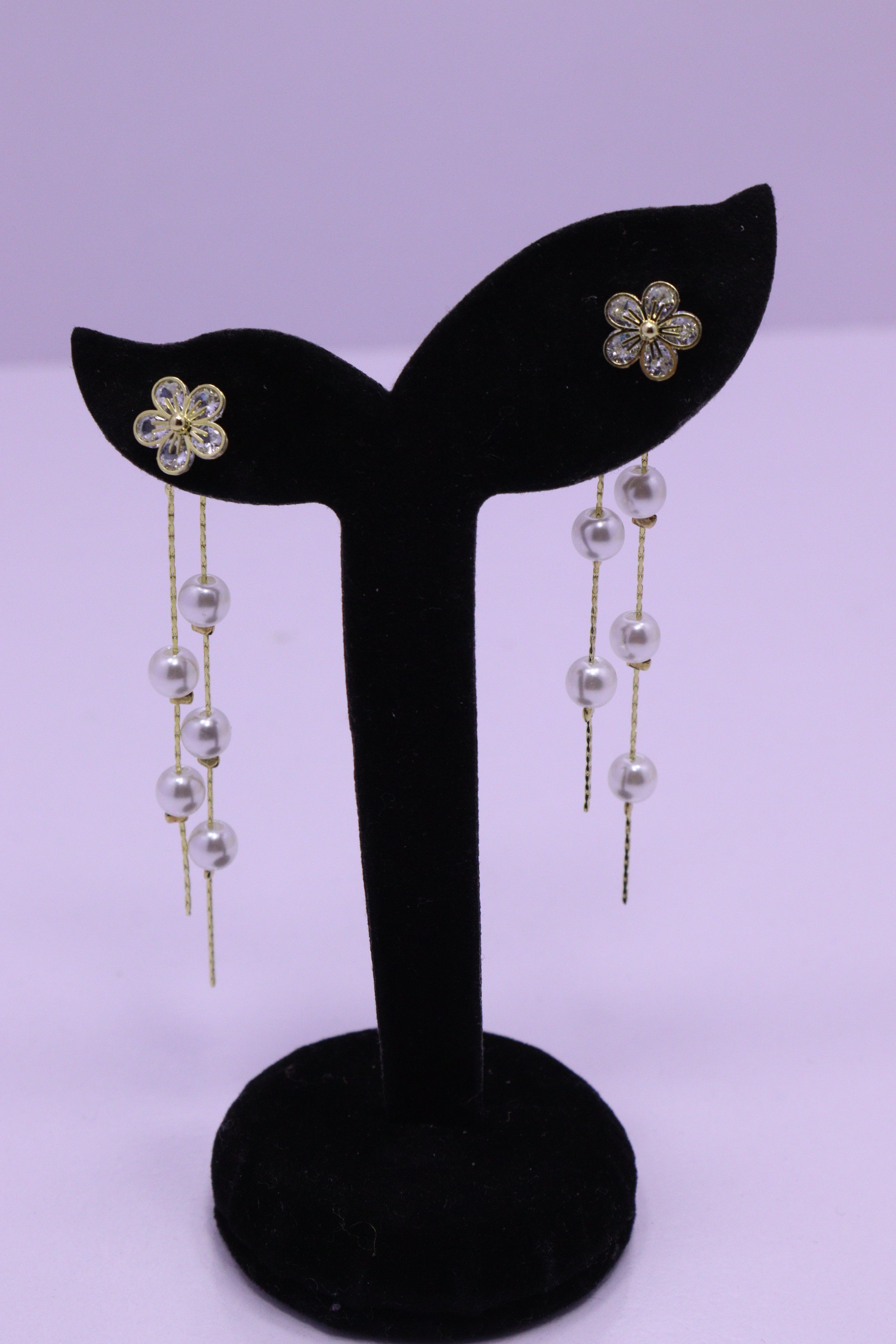 Bold Glow Series 0209 - AZ Golden Ear ring