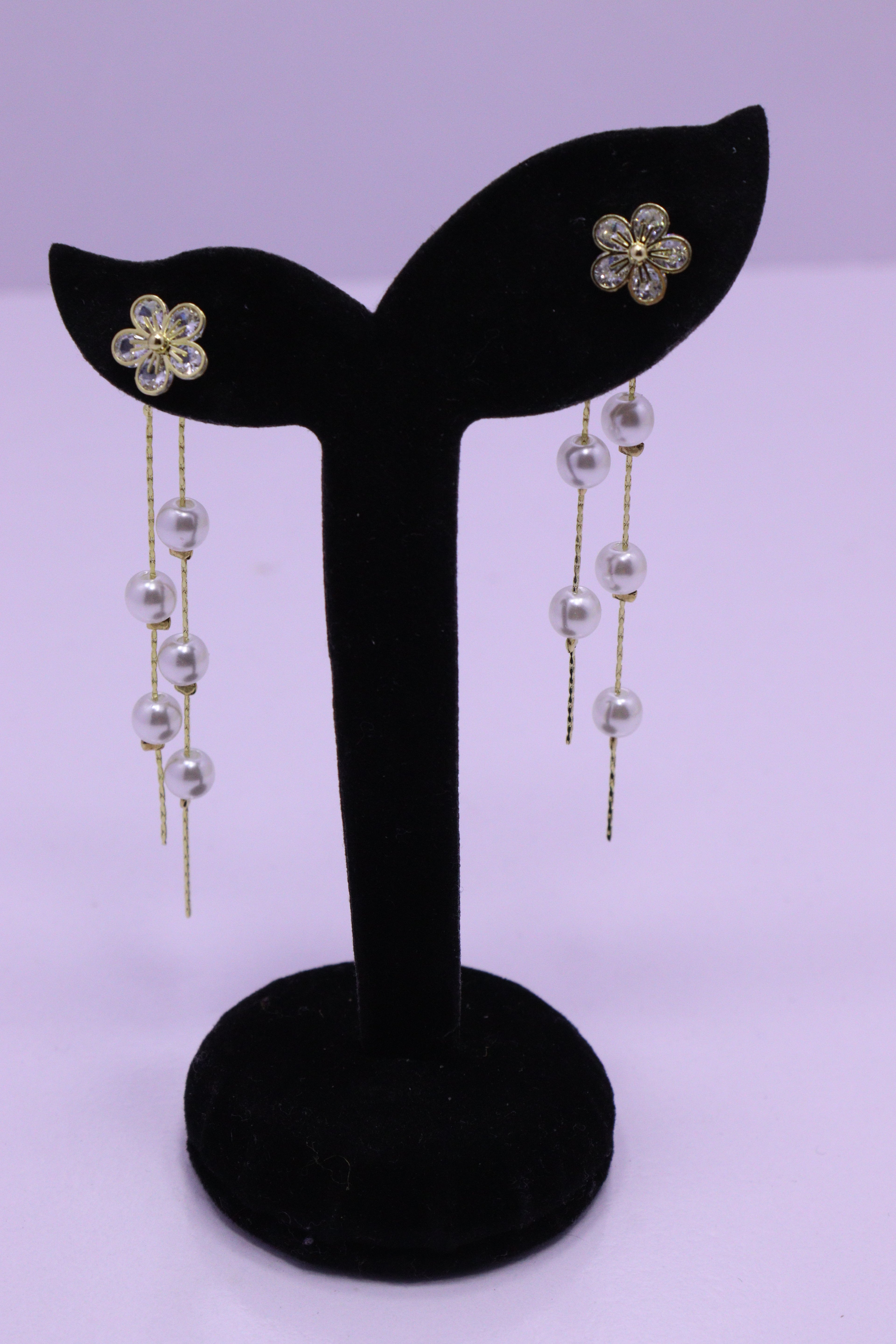 Bold Glow Series 0209 - AZ Golden Ear ring