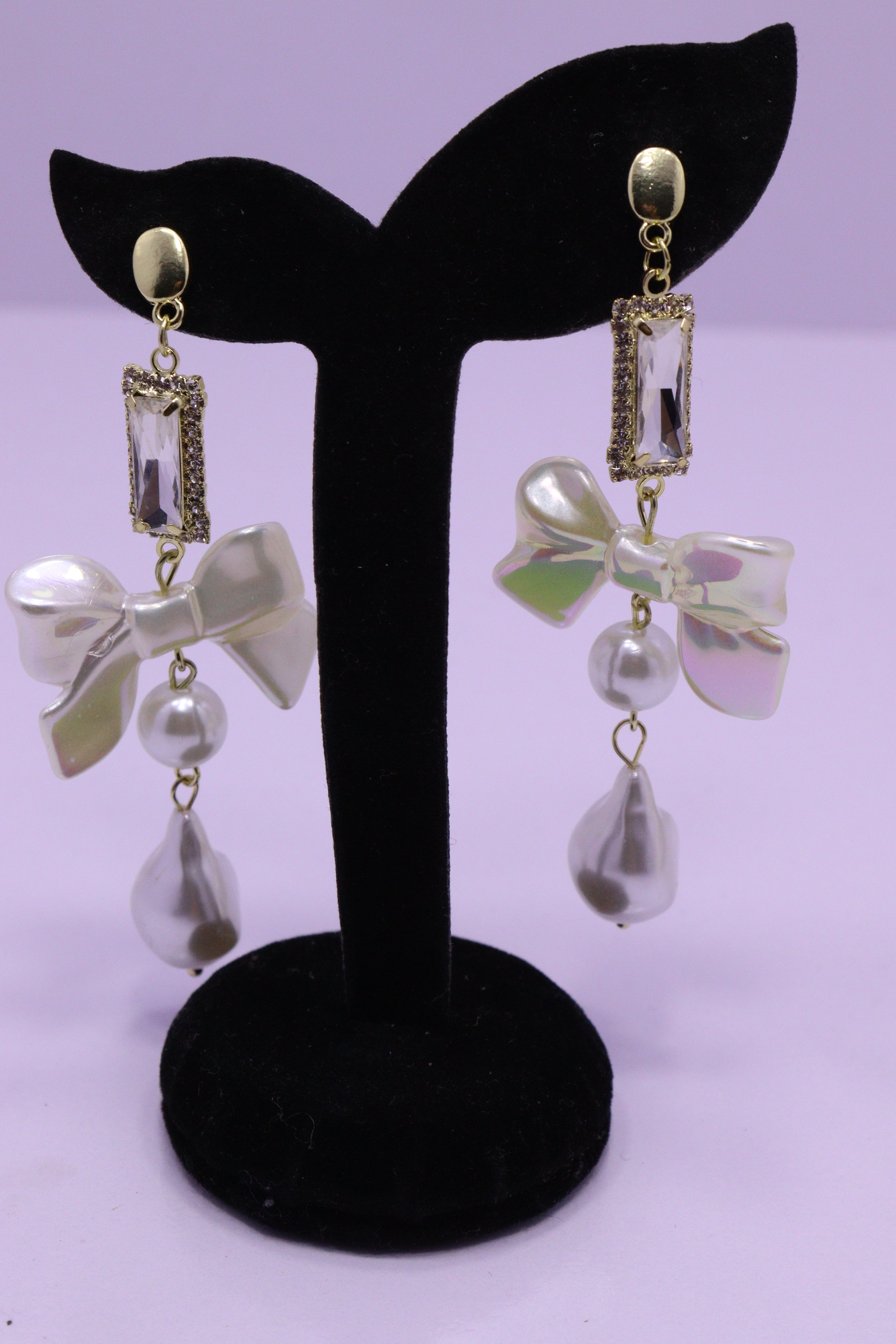 Bold Glow Series 0208 - AZ Golden Ear ring