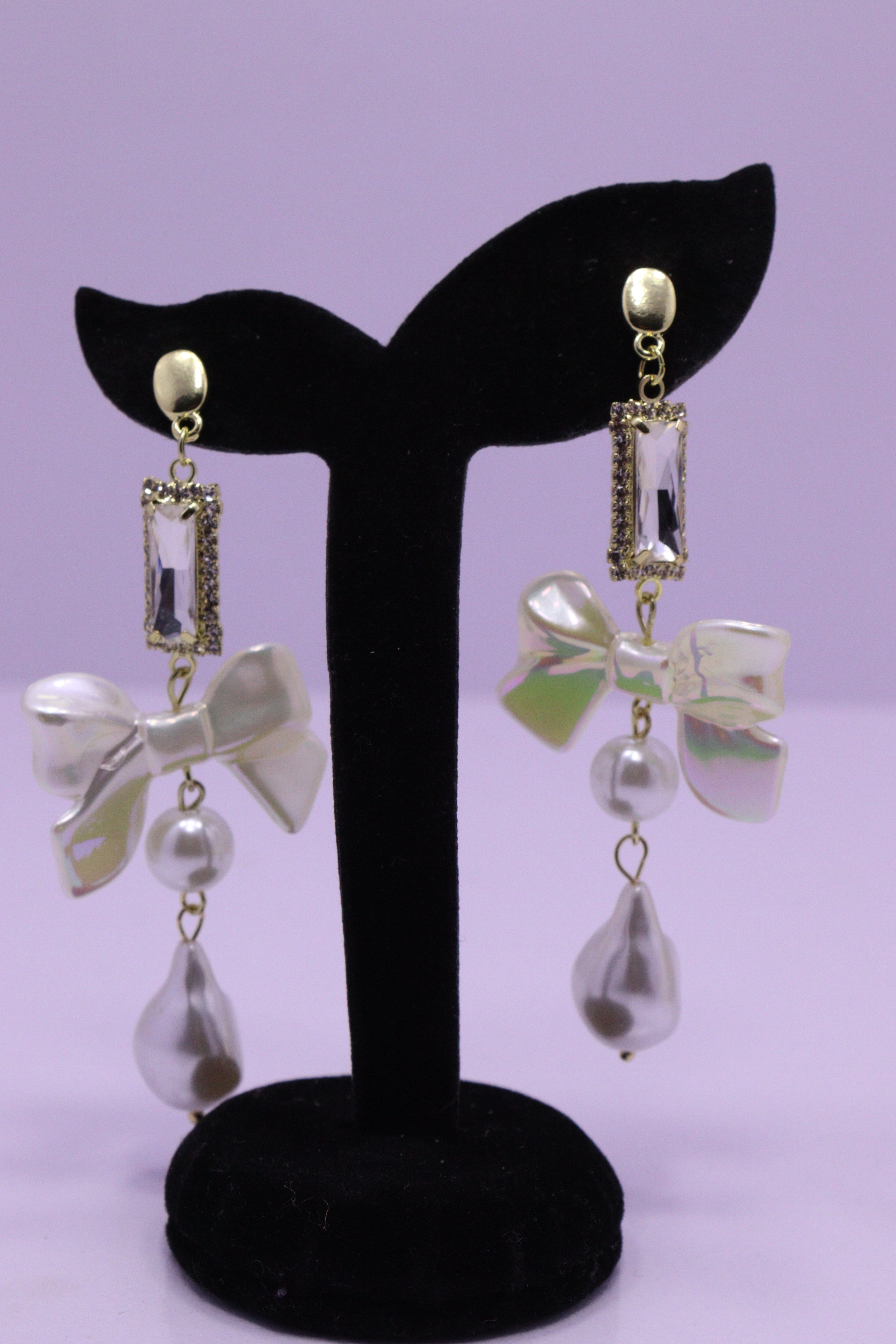 Bold Glow Series 0208 - AZ Golden Ear ring