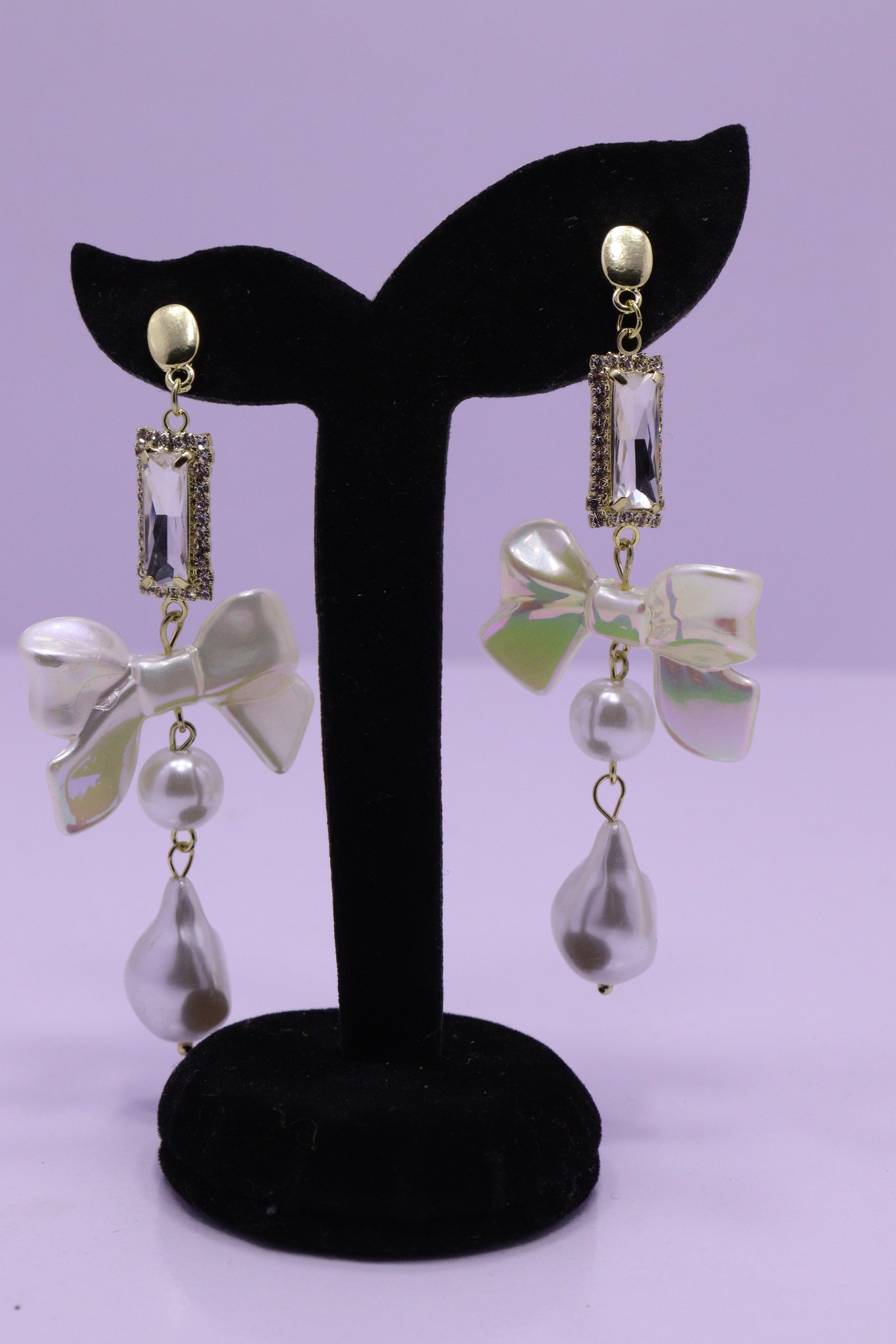 Bold Glow Series 0208 - AZ Golden Ear ring